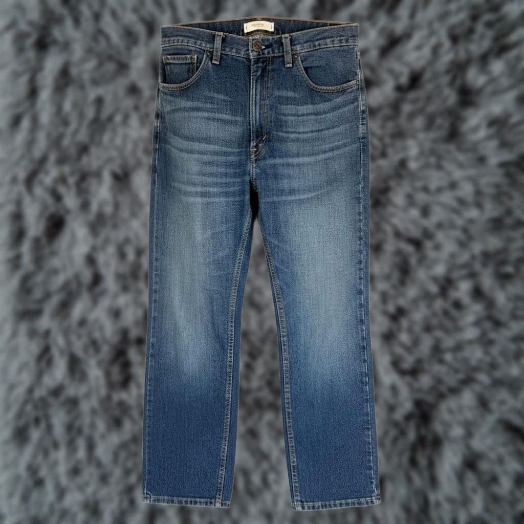 Levi's Levi's 505 Jeans Mens 36x30 Blue Medium Wash Straight Denim Zip Fly 5-Pocket Logo Vintage? No (adjusted) Size US 36 / EU 52 - 1 Thumbnail
