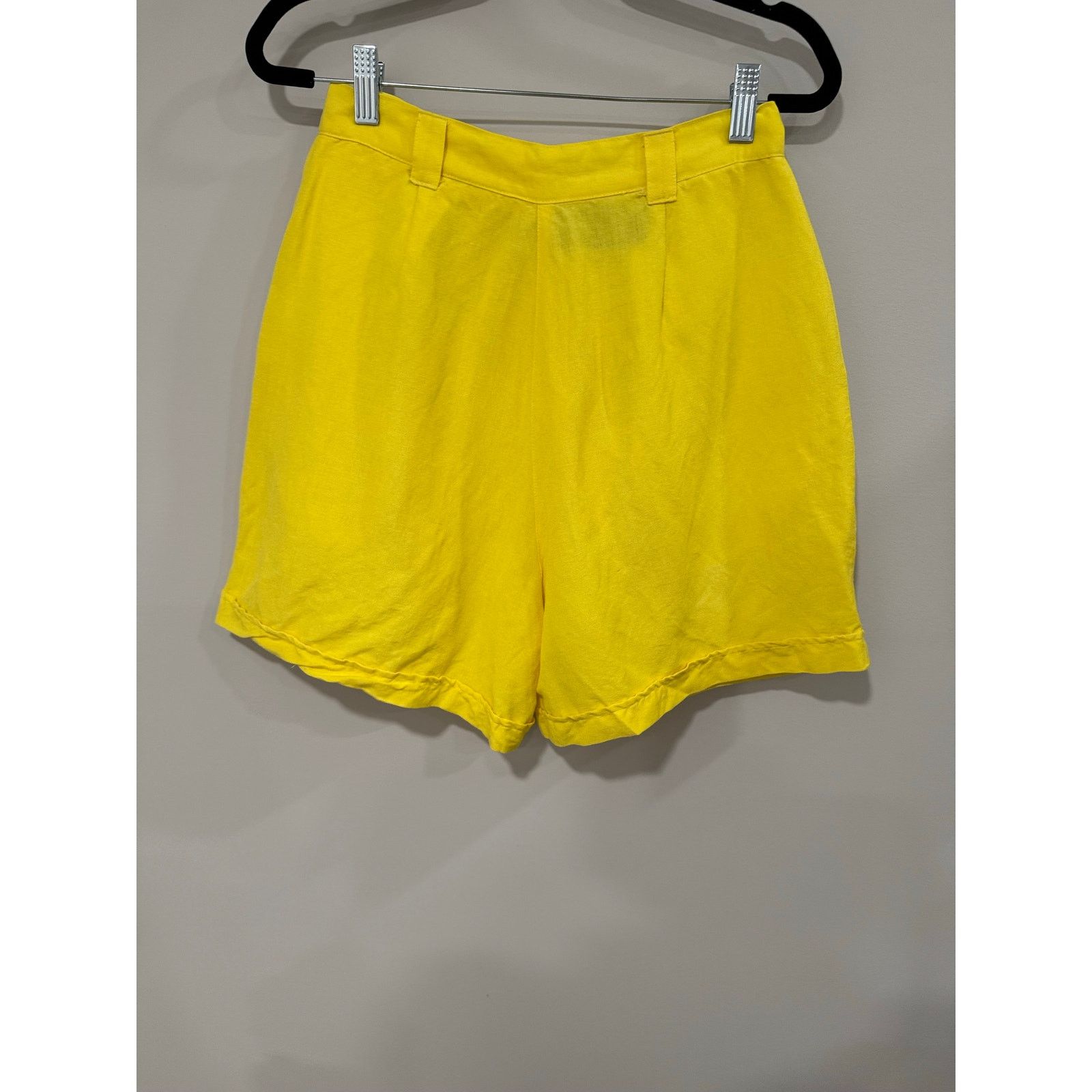 Other Vintage 1980s Linen Mom Shorts 80s High Rise Louise Paris 7 Size 26" / US 2 / IT 38 - 9 Thumbnail