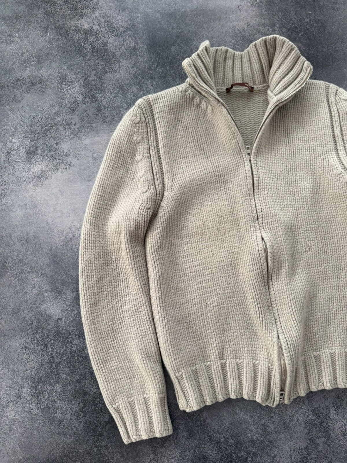 Bally Vintage Bally knit zip up sweater Size US S / EU 44-46 / 1 - 2 Thumbnail