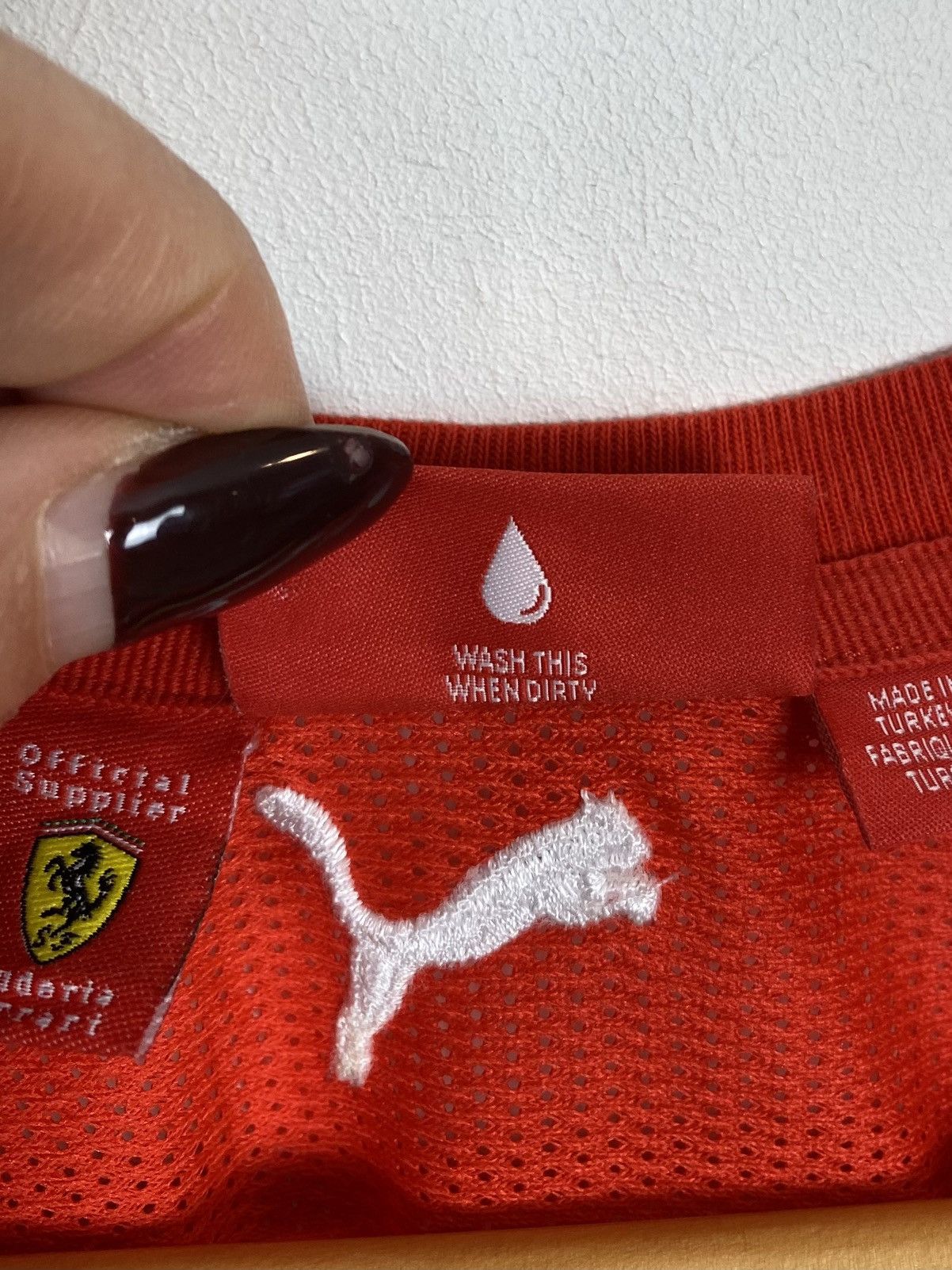 Formula 1 🏎️ PUMA Official Scuderia Ferrari F1 Team Shirt Men’s Size L Size US L / EU 52-54 / 3 - 4 Thumbnail