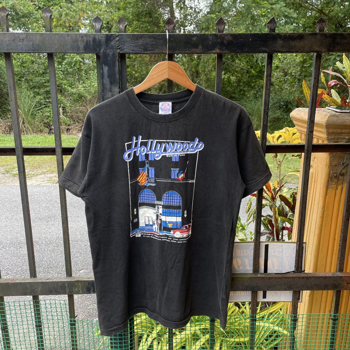 Vintage 🔥Vintage 1994 Hollywood Walk Of Fame Red Carpet Promo Tee Size US M / EU 48-50 / 2 - 1 Thumbnail