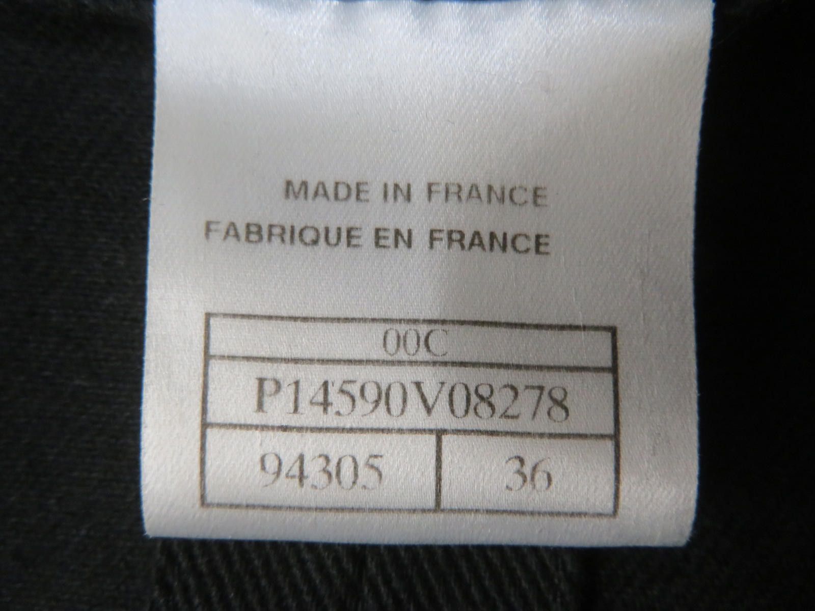 Chanel Vintage Chanel Black Jacket Size M / US 6-8 / IT 42-44 - 7 Thumbnail