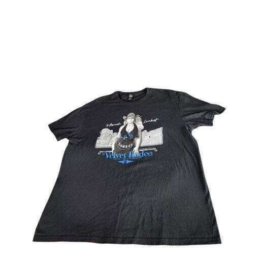 Gildan Velvet Rodeo Las Vegas Residency MIRANDA LAMBERT Black Shirt Size US XL / EU 56 / 4 - 1 Thumbnail