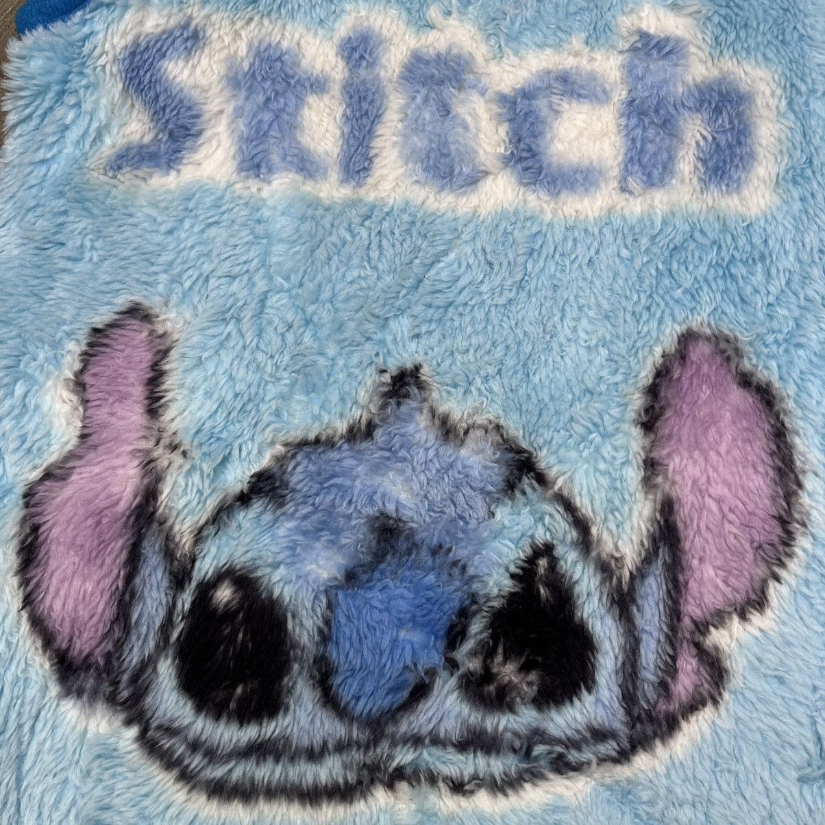 Cartoon Network × Disney × Vintage 2000s Disney Stitch Angel Fleece Vest Size US L / EU 52-54 / 3 - 3 Thumbnail