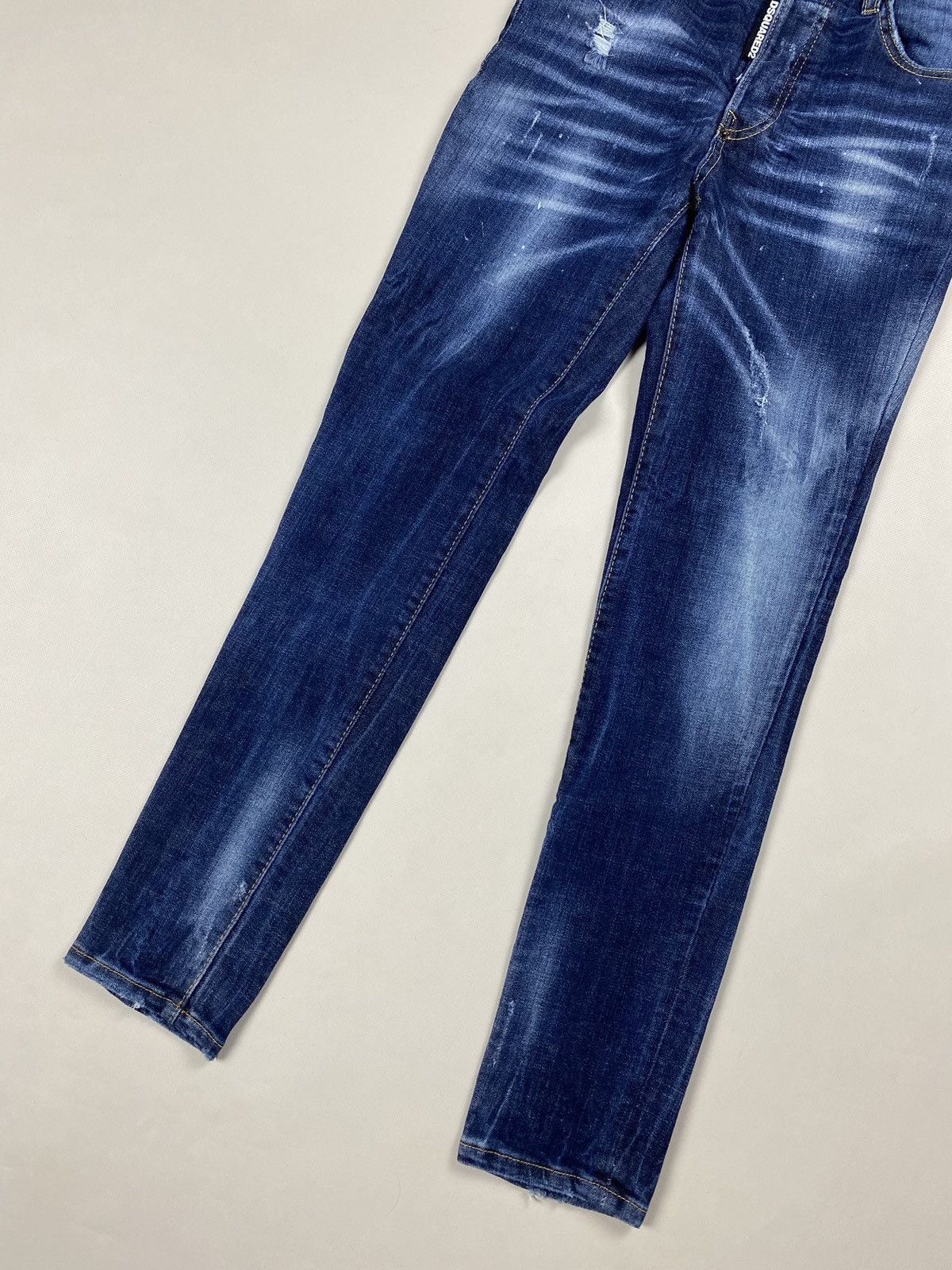 Dsquared2 Dsquared 2 ladies distressed denim jeans size 42 Size 28" / US 6 / IT 42 - 3 Thumbnail