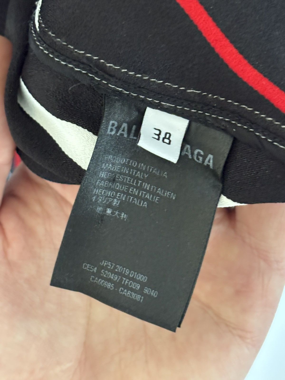 Balenciaga Balenciaga Back Logo Shirt Size US S / EU 44-46 / 1 - 11 Thumbnail