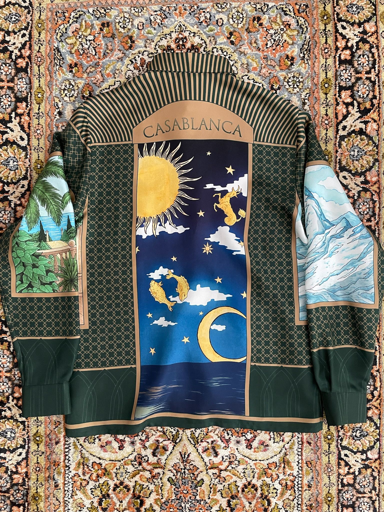 Casablanca Casablanca Silk Shirt Size US S / EU 44-46 / 1 - 4 Thumbnail