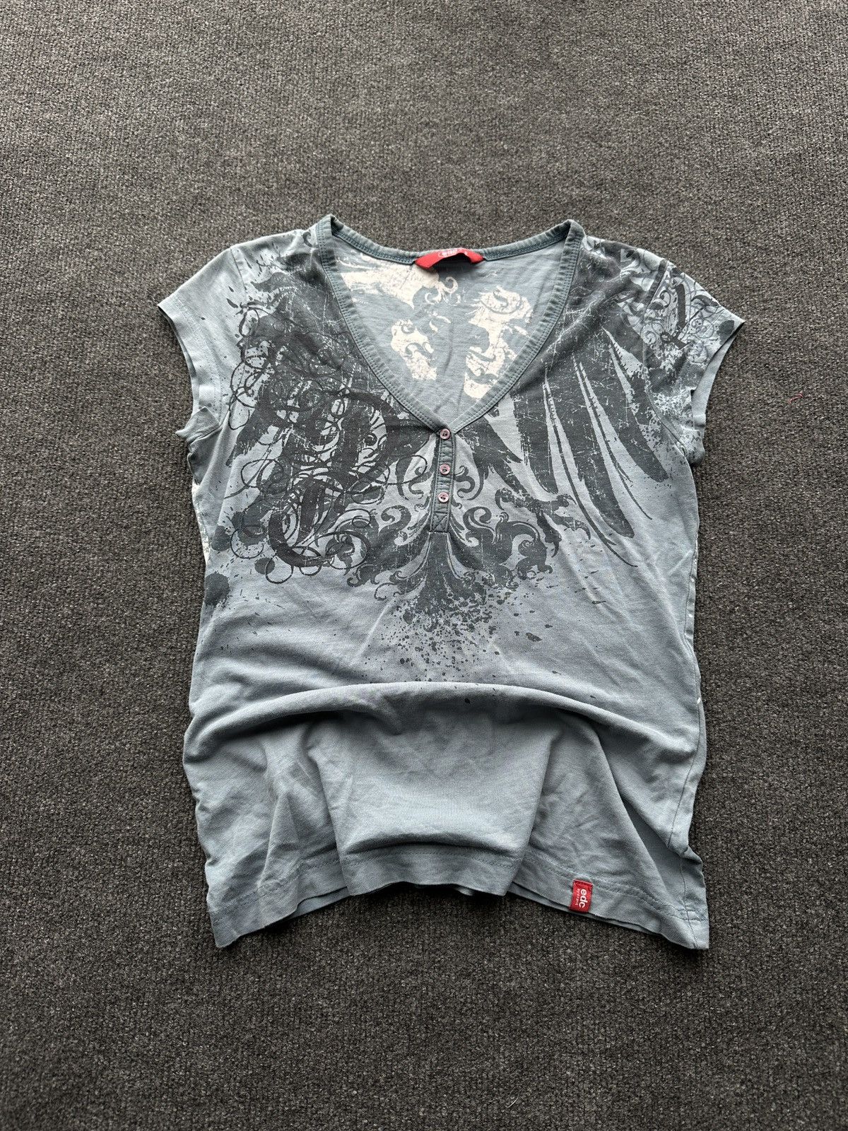 Other GOTHIC🚨 WOMEN TANK TOP SKULL BIG LOGO AVABT GARDE RARE Size S / US 4 / IT 40 - 1 Thumbnail