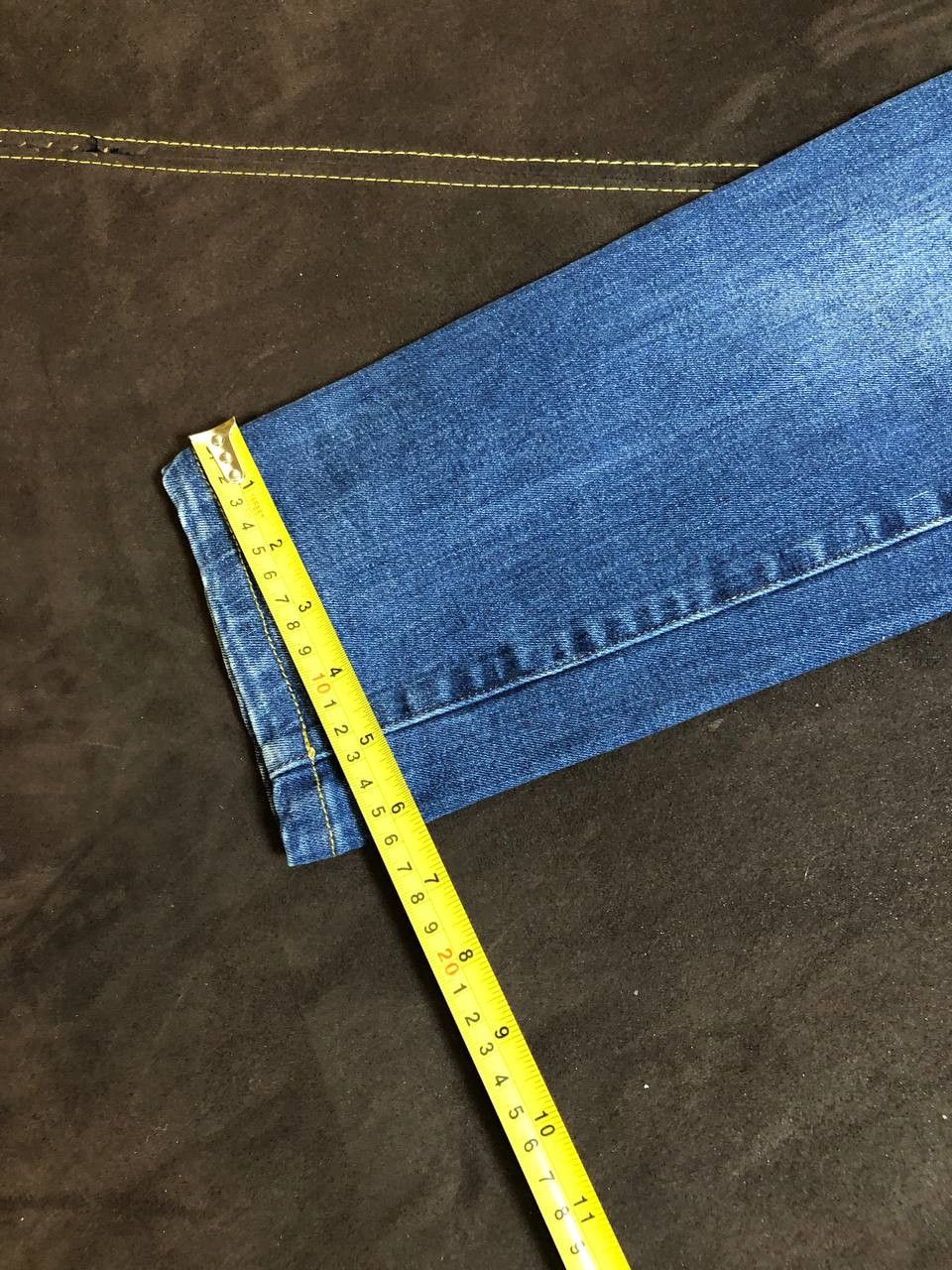 G-Star G-Star Raw 3301 Skinny Denim Mudwash Denim Jeans Size US 34 / EU 50 - 8 Thumbnail