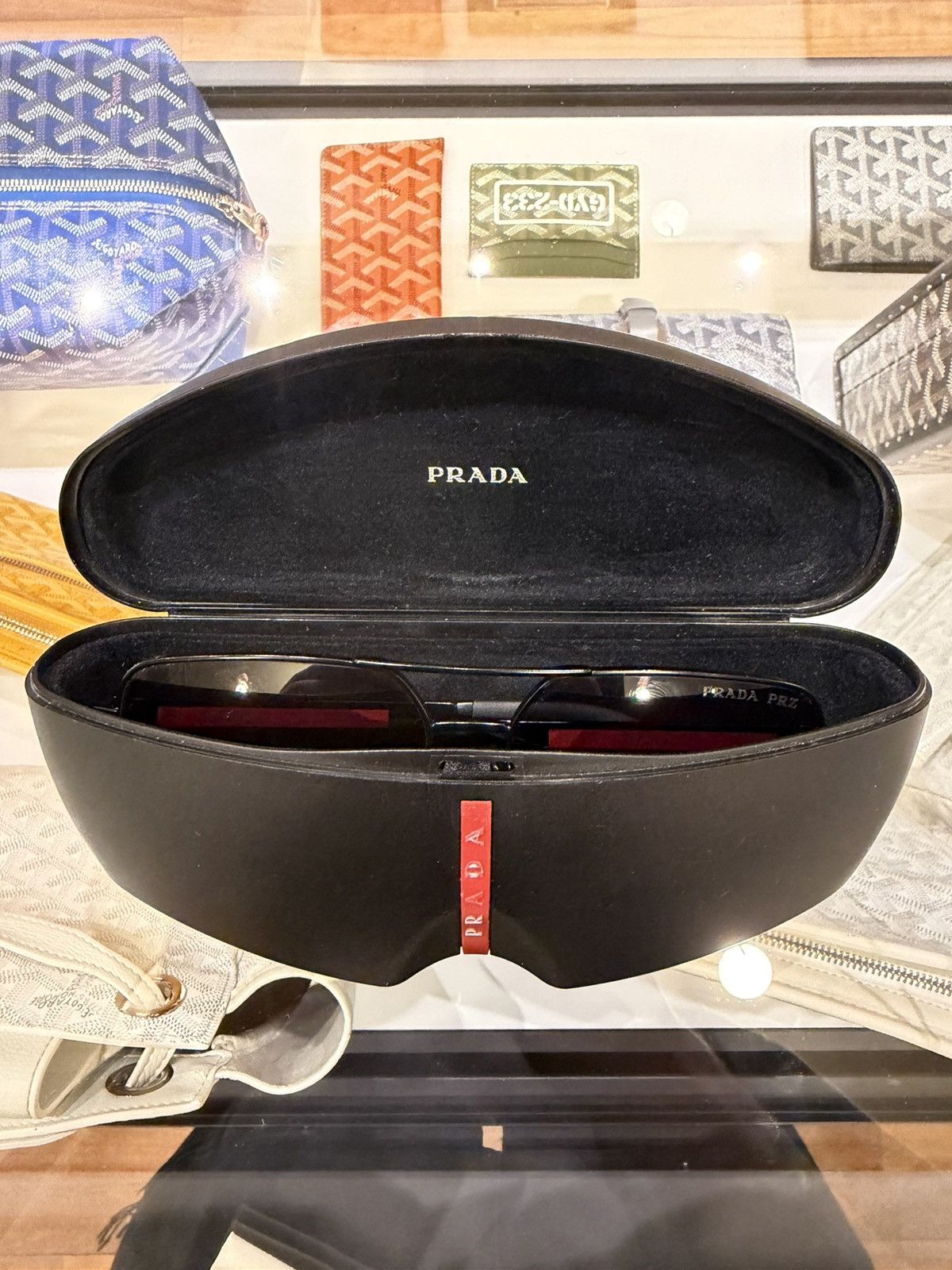 Prada Prada Linea Rossa PRZ Sunglasses Size ONE SIZE - 8 Thumbnail