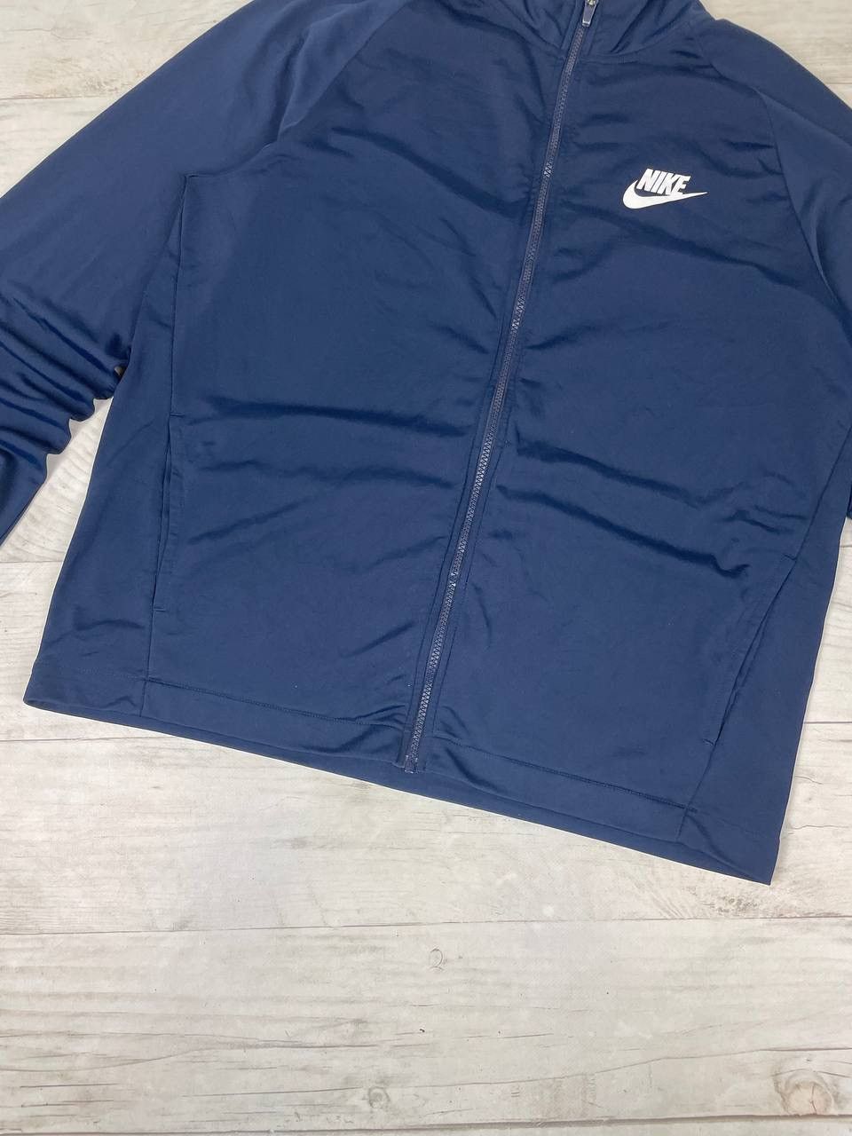 Nike Vintage Nike Track Jacket Logo Swoosh Drill Size US XL / EU 56 / 4 - 8 Thumbnail