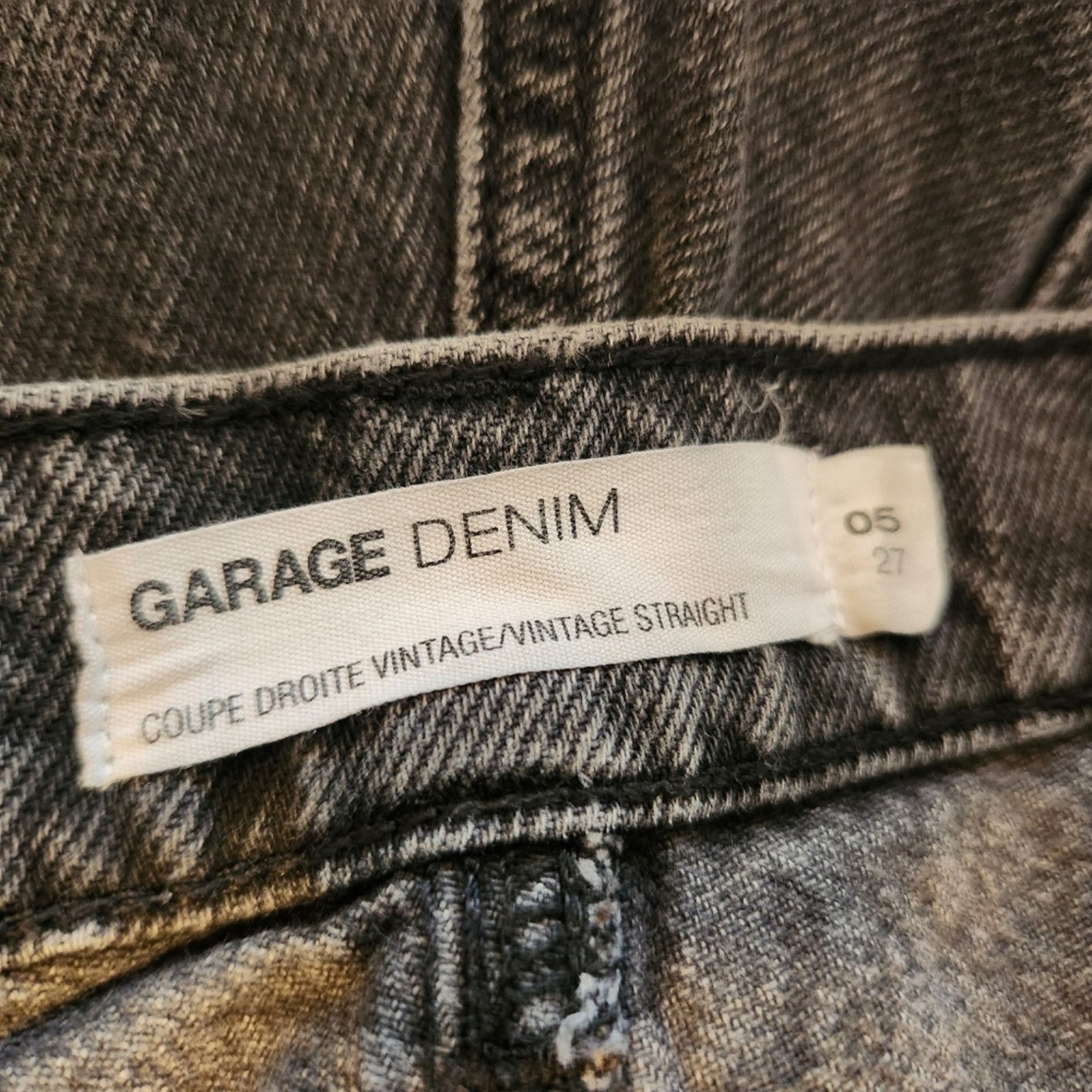 Garage Garage Vintage Straight Jeans 27/5 Size 27" / US 4 / IT 40 - 8 Thumbnail