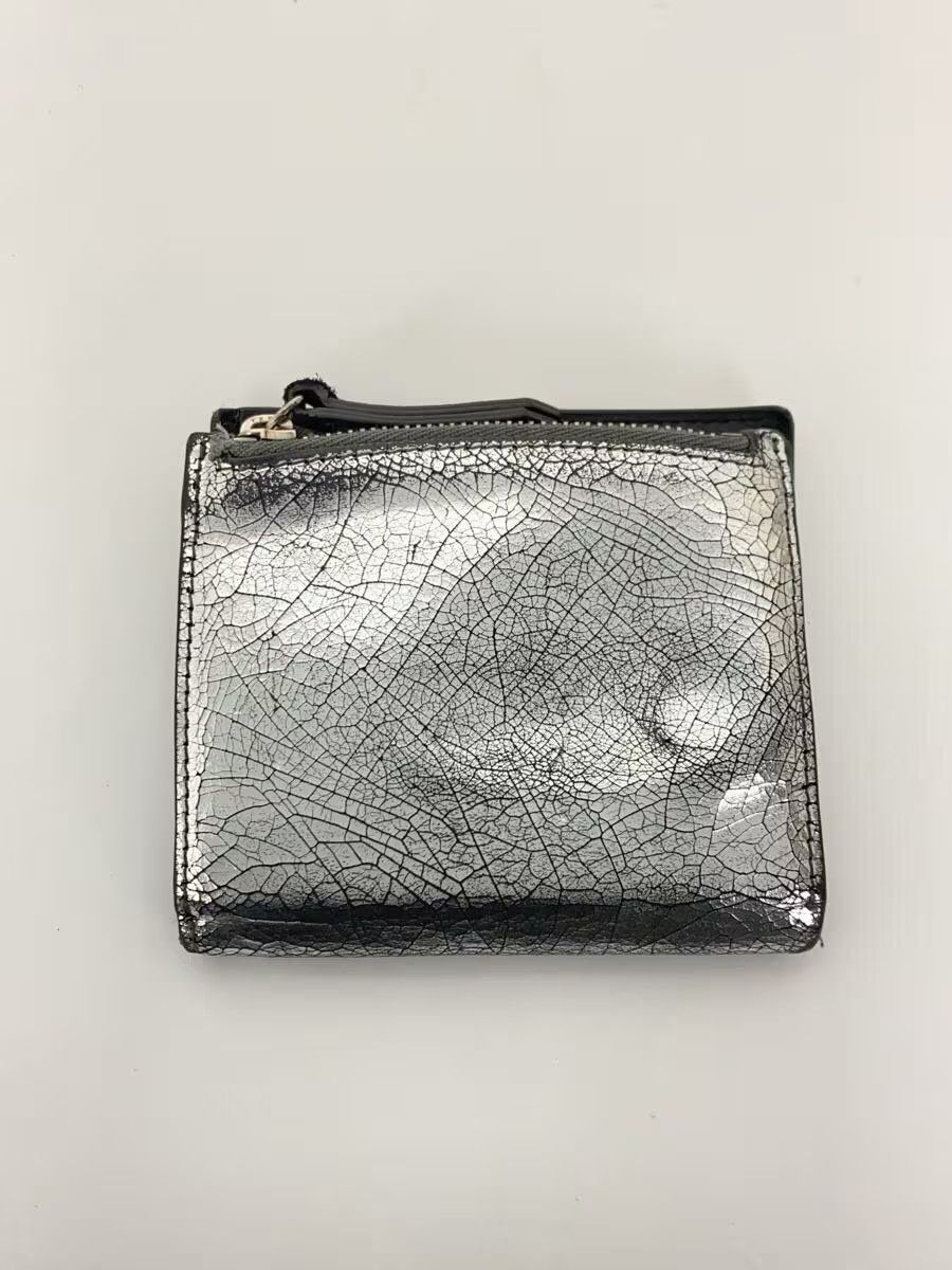 Maison Margiela Metallic Cracked Leather Wallet Size ONE SIZE - 2 Thumbnail