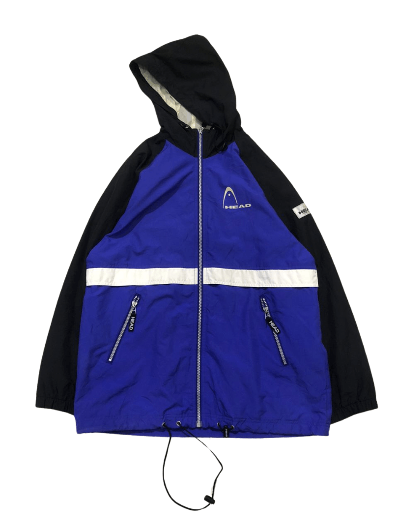 Vintage Vintage Head Sportswear Windbreaker Back-HIT ! Size US S / EU 44-46 / 1 - 1 Thumbnail