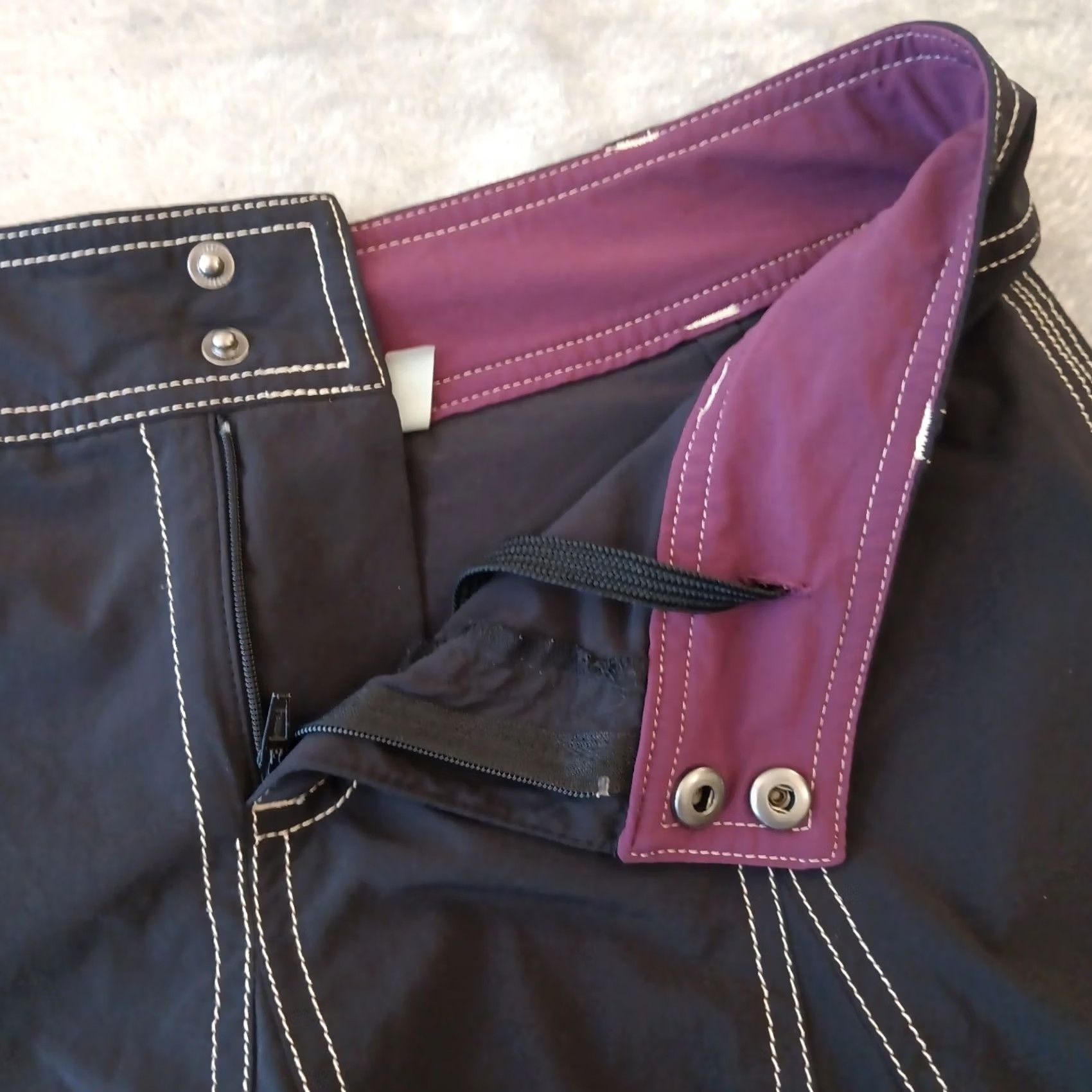 Athleta Athleta Skort Women's Size 6 Black Short Polyester Spandex Lightweight Size 28" / US 6 / IT 42 - 5 Thumbnail