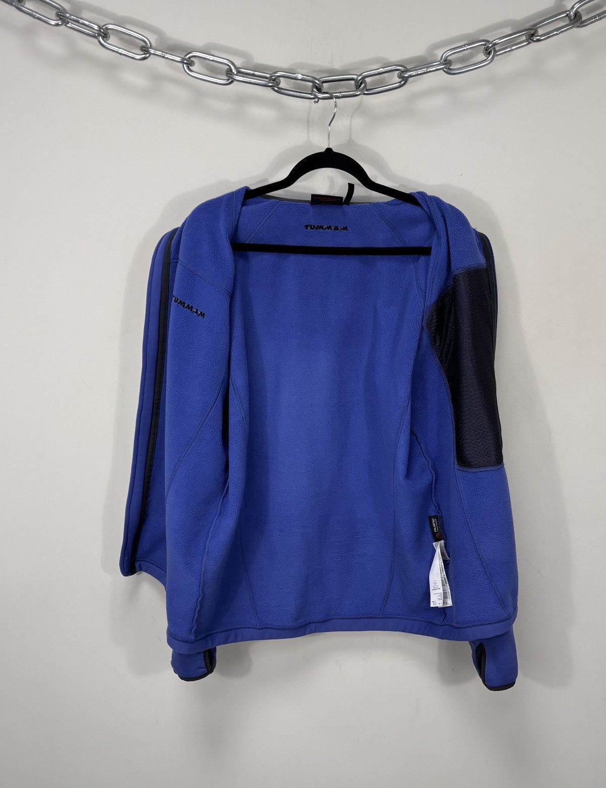 Mammut Mammut Men’s Blue Polartec Full Zip Fleece Jacket Size US XL / EU 56 / 4 - 3 Thumbnail