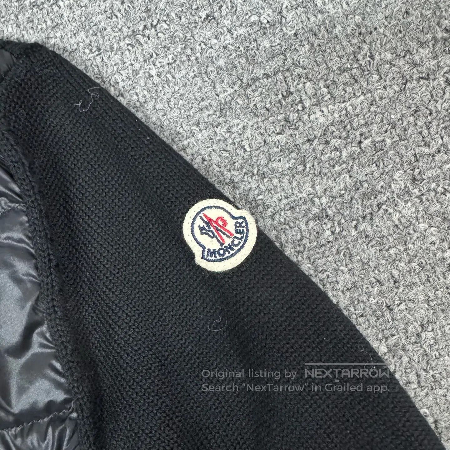 Moncler Moncler Cardigan knit patchwork down jacket coat| Size S / US 4 / IT 40 - 5 Thumbnail