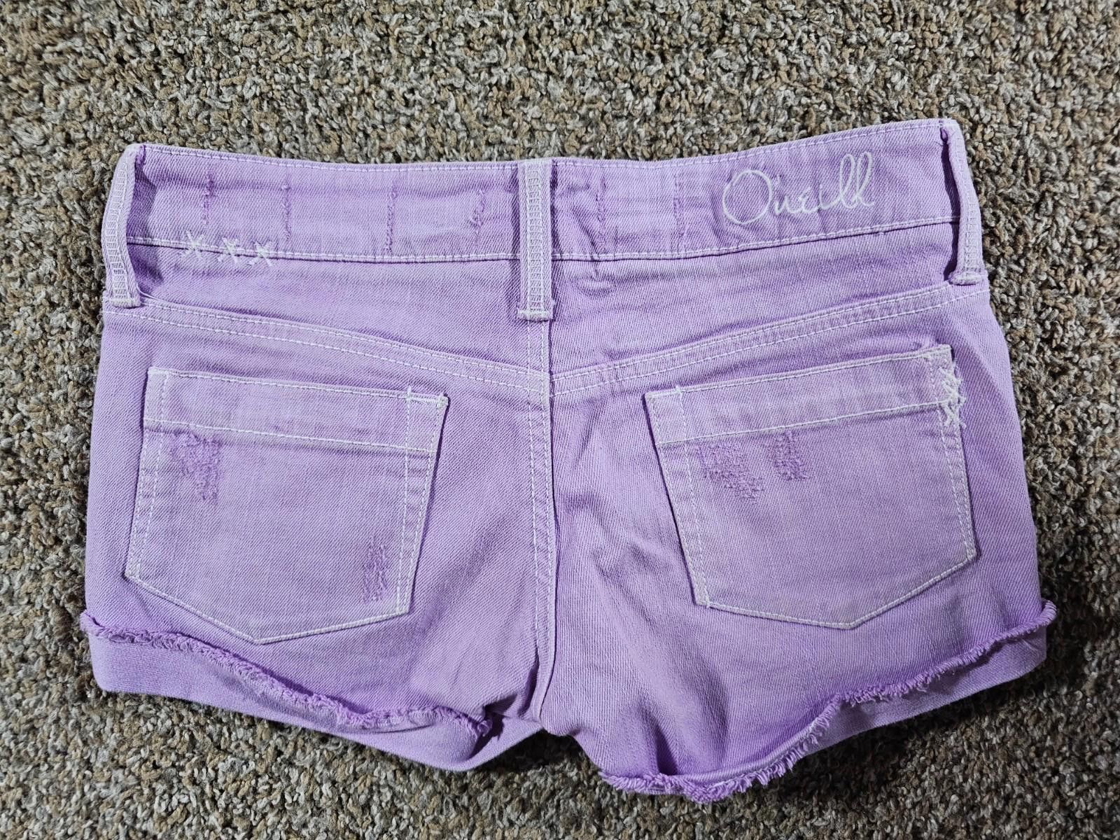 O'Neill O'Neill Purple Shorts Sz 0 Size 25" / US 0 / IT 36 - 7 Thumbnail