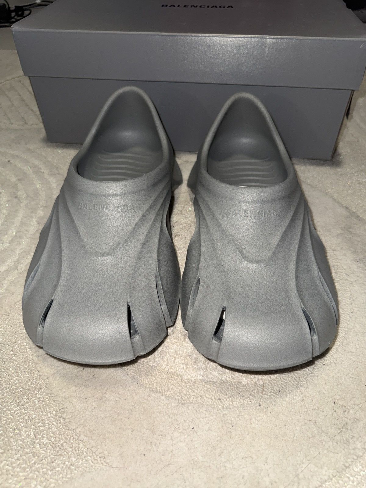 Balenciaga Balenciaga rubber sandals Size US 10 / EU 43 - 3 Thumbnail