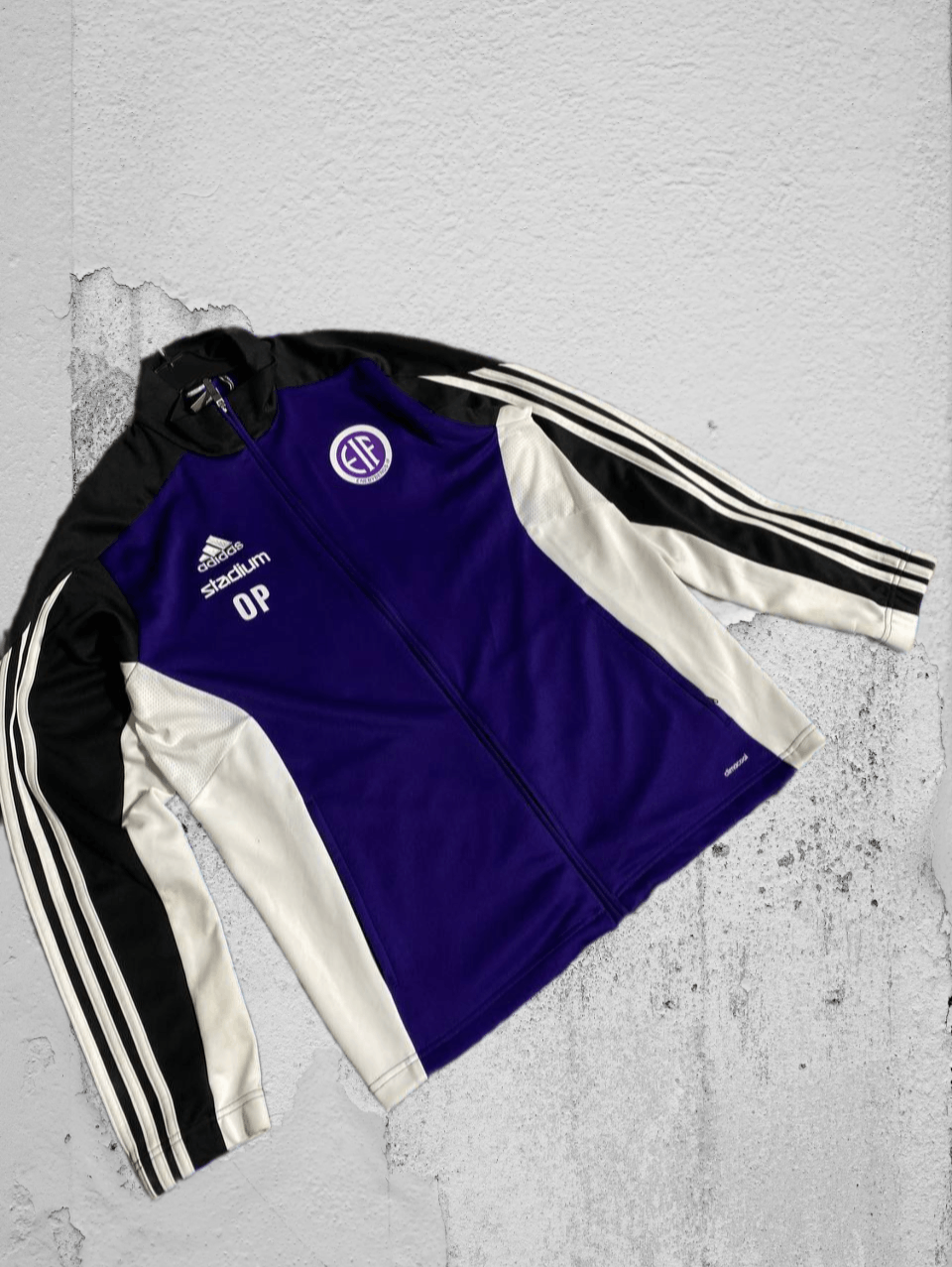 Adidas × Vintage Crazy Vintage Y2K Adidas Zip Up Sweatshirt FC Schalke Size US M / EU 48-50 / 2 - 1 Thumbnail