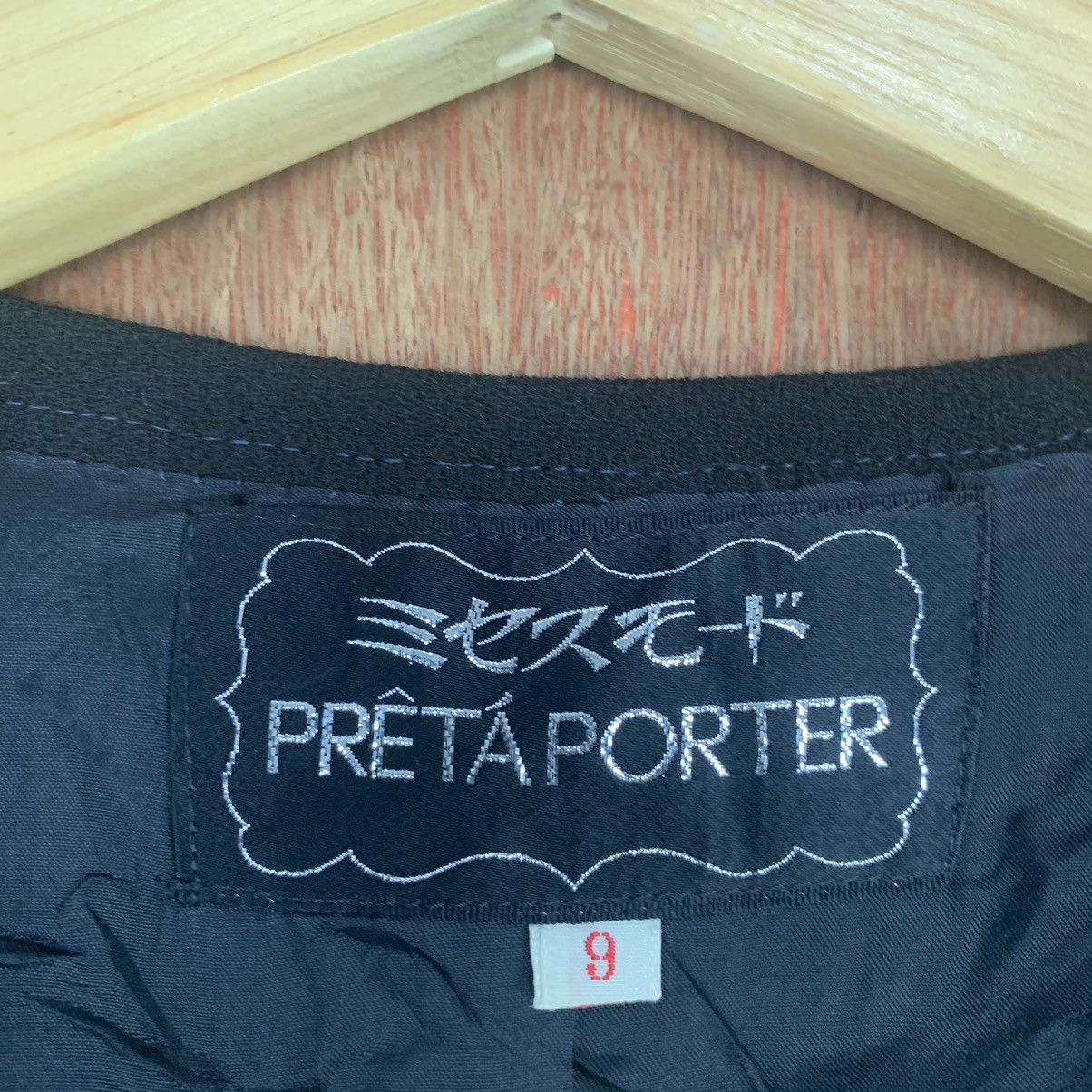 Japanese Brand Preta Porter Ladies Luxury Design 💥 Nice Stuff Size S / US 4 / IT 40 - 10 Thumbnail
