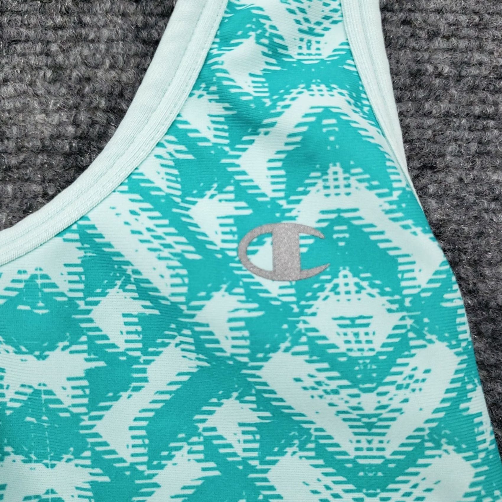 Champion Champion Sports Bra Womens Medium Support Green Racerback Pullover Yoga Athletic Size M / US 6-8 / IT 42-44 - 4 Thumbnail