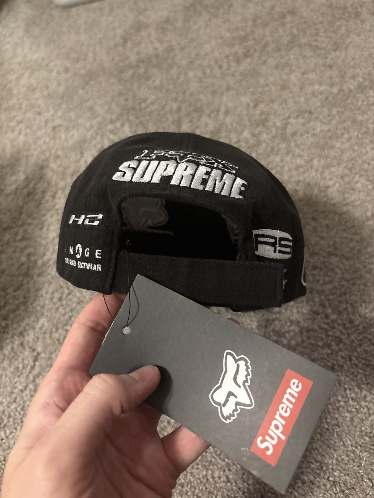 Fox Racing × Supreme Supreme Fox Racing Hat Size ONE SIZE - 7 Thumbnail