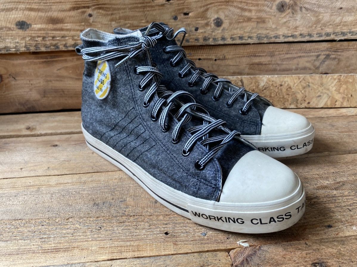 Adidas × Vintage Vintage Adidas nizza, take off working class hi-top sneaker Size US 12 / EU 45 - 11 Thumbnail