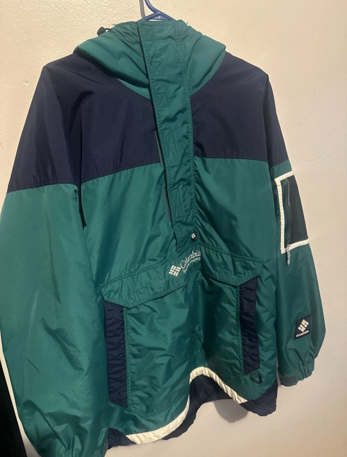 Columbia Columbia Sport Hooded Nylon Anorak Tech Jacket Men’s L Size US L / EU 52-54 / 3 - 1 Thumbnail