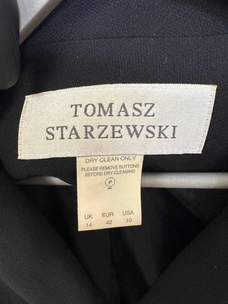 Other Tomasz Starzewski England Wool Tailored Blazer Embellished Size L / US 10 / IT 46 - 11 Thumbnail