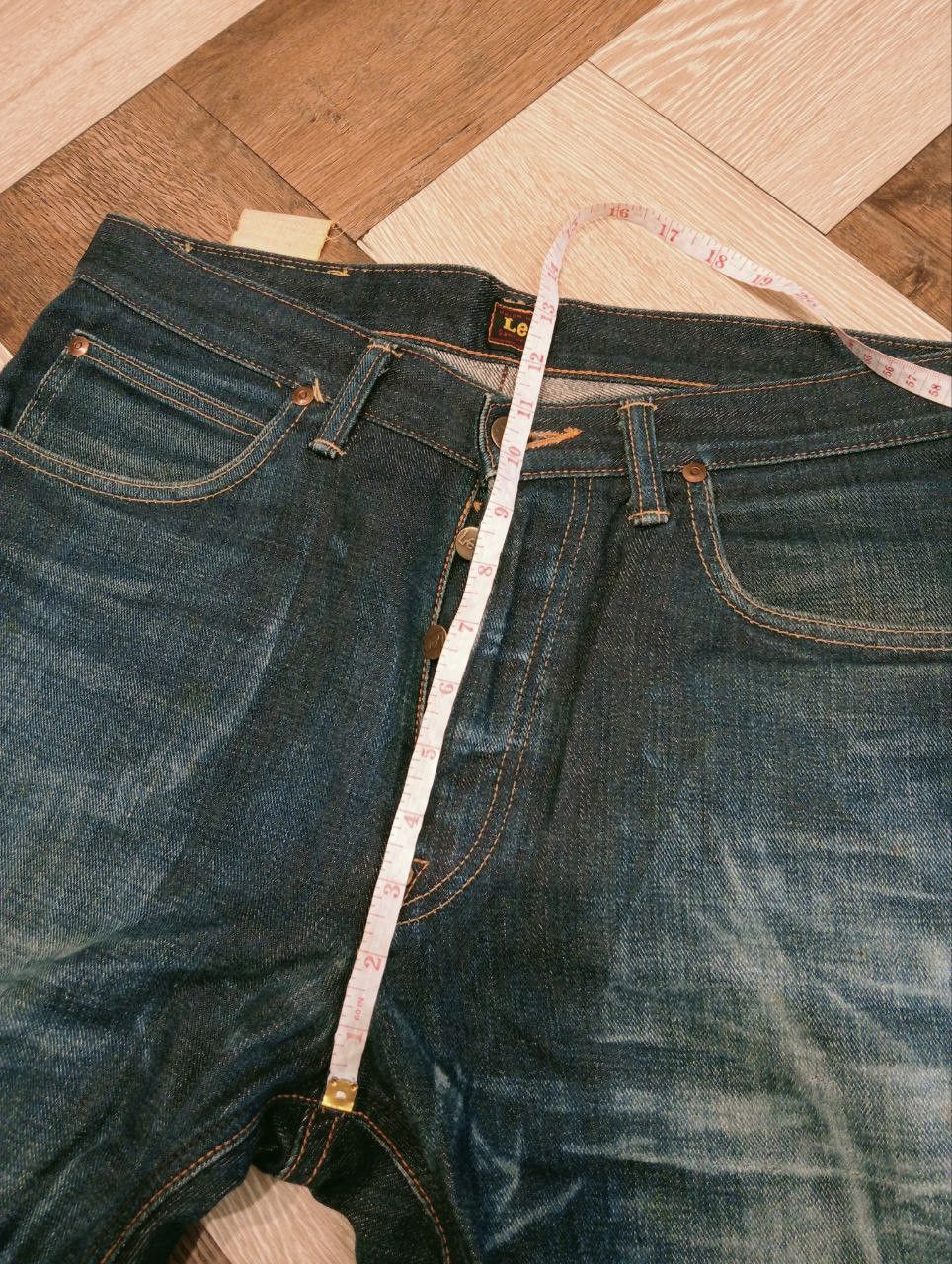 Lee VINTAGE LEE RIDERS LOT 101B 4101 DENIM JEANS Size US 33 - 19 Thumbnail
