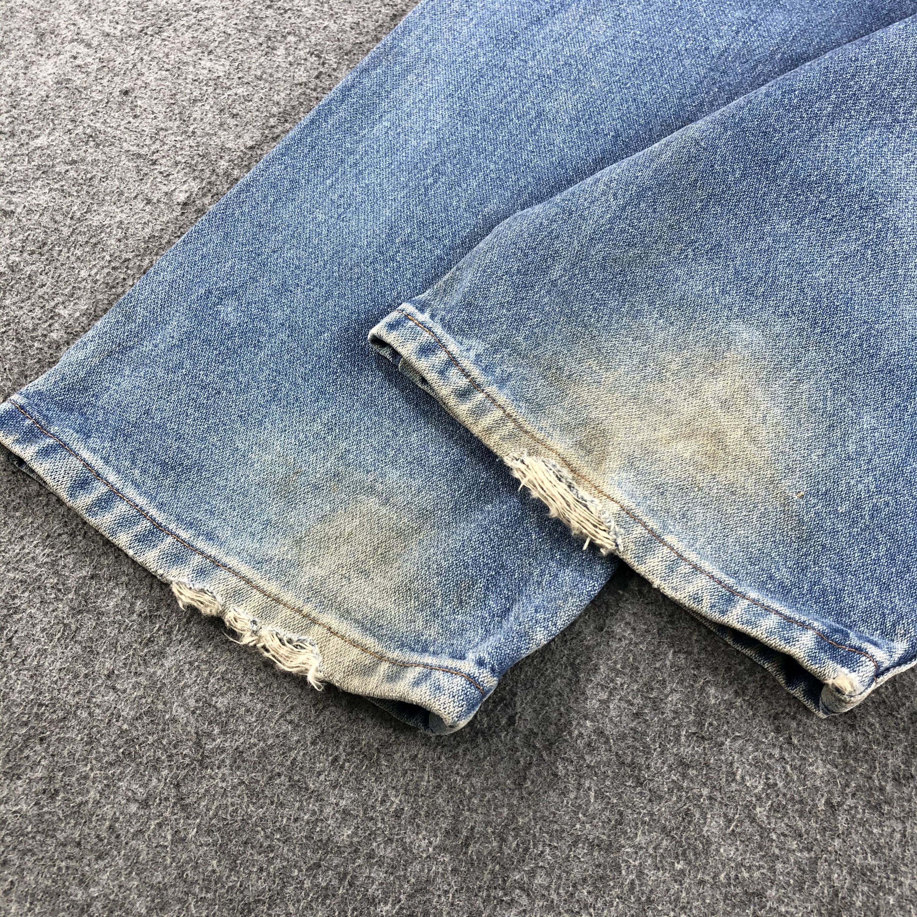Vintage Vintage Blue Wash Wrangler Jeans-J1543 Size US 36 / EU 52 - 6 Thumbnail