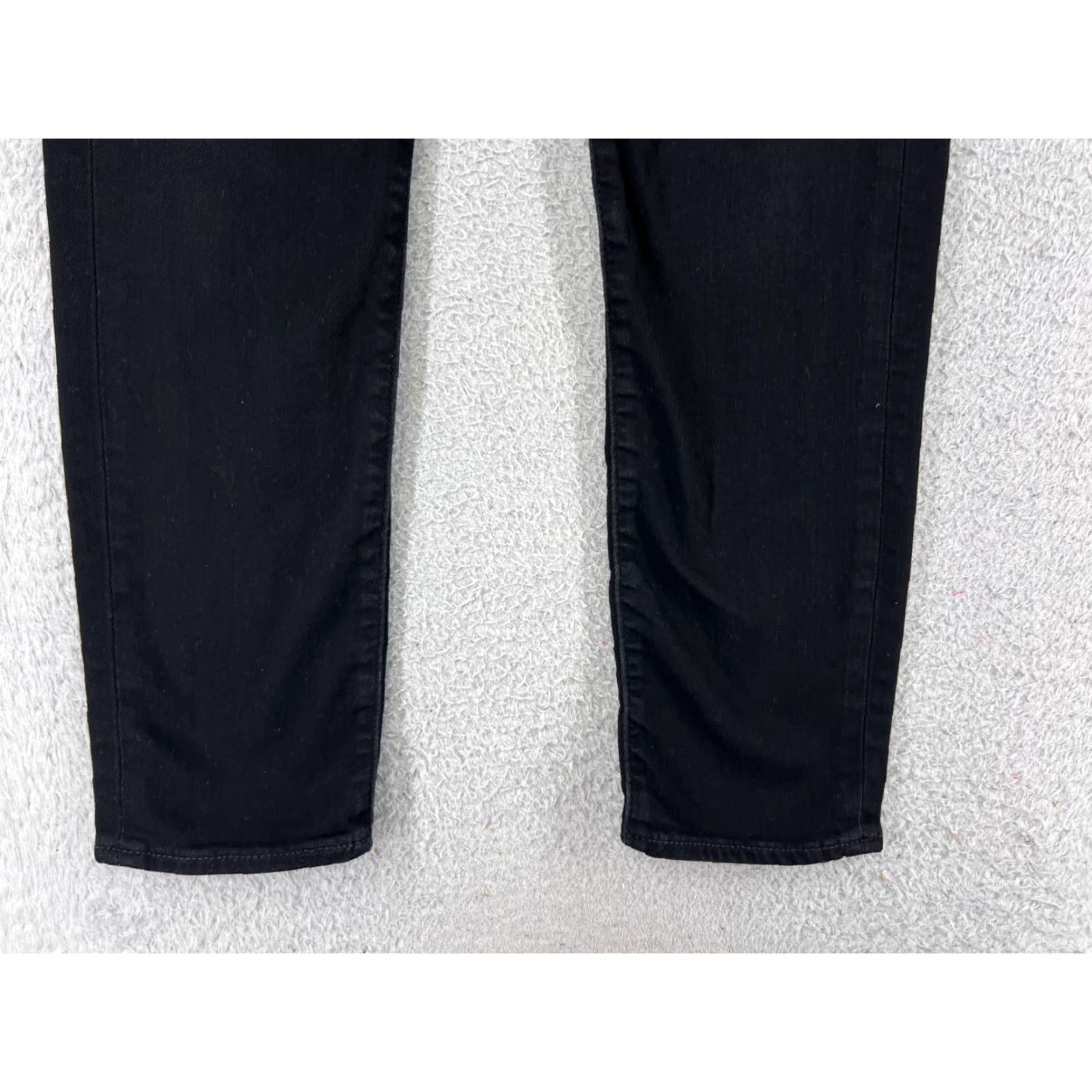 Levi's Levis Jeans Regular 511 Levi's 500 Series 29 Black Denim 28x30 Cotton Blend Zip 5-Pocket Mens Jeans Size US 29 - 2 Thumbnail