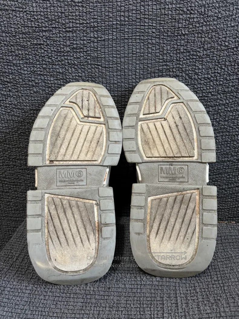 Maison Margiela Maison Margiela Maison Margiela Leather Net Face Patchwork Size US 8 / IT 38 - 7 Thumbnail