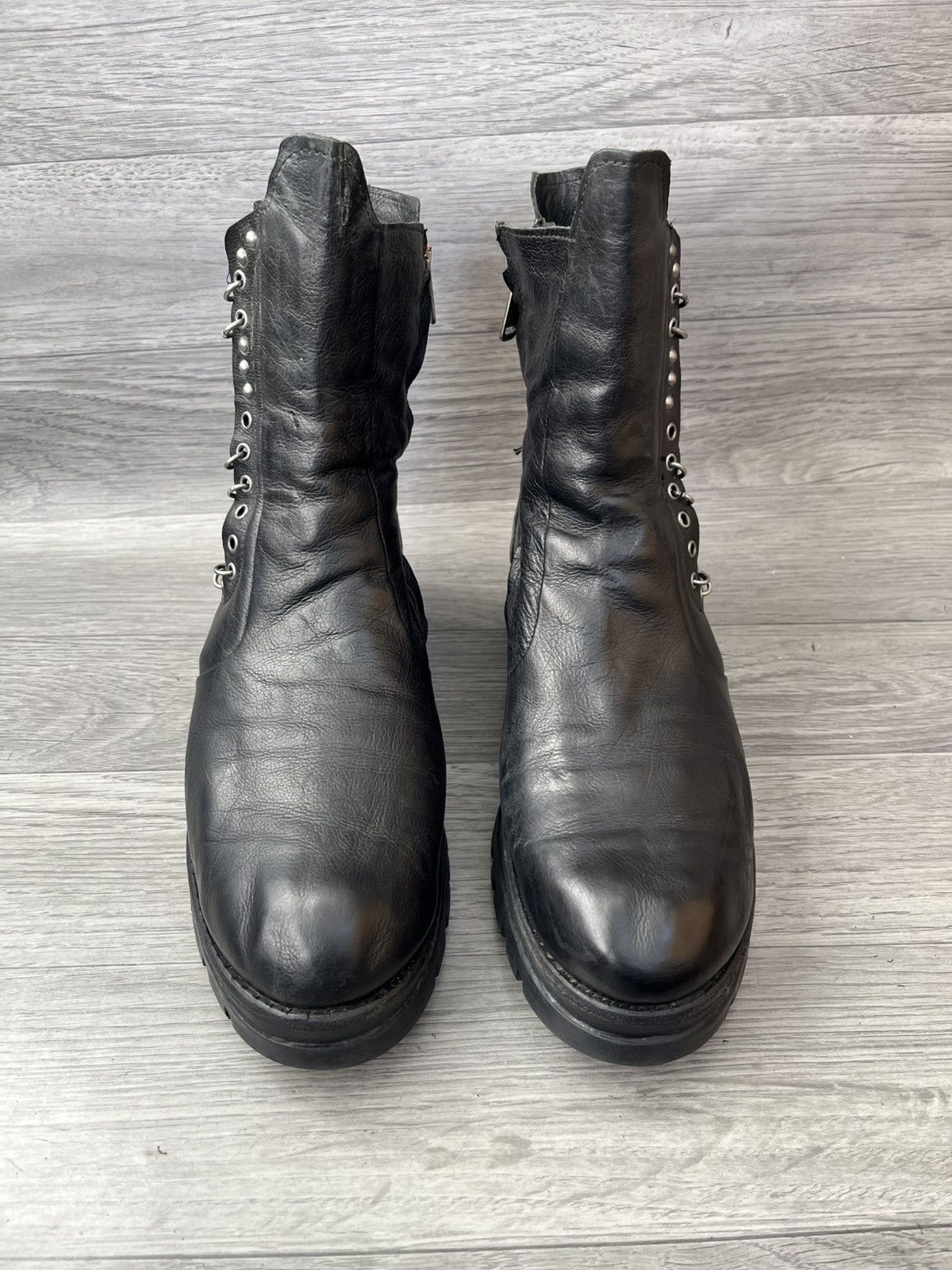 A.S.98 A.S 98 avant garde black grunge boots sz 42 Size US 9 / EU 42 - 2 Thumbnail