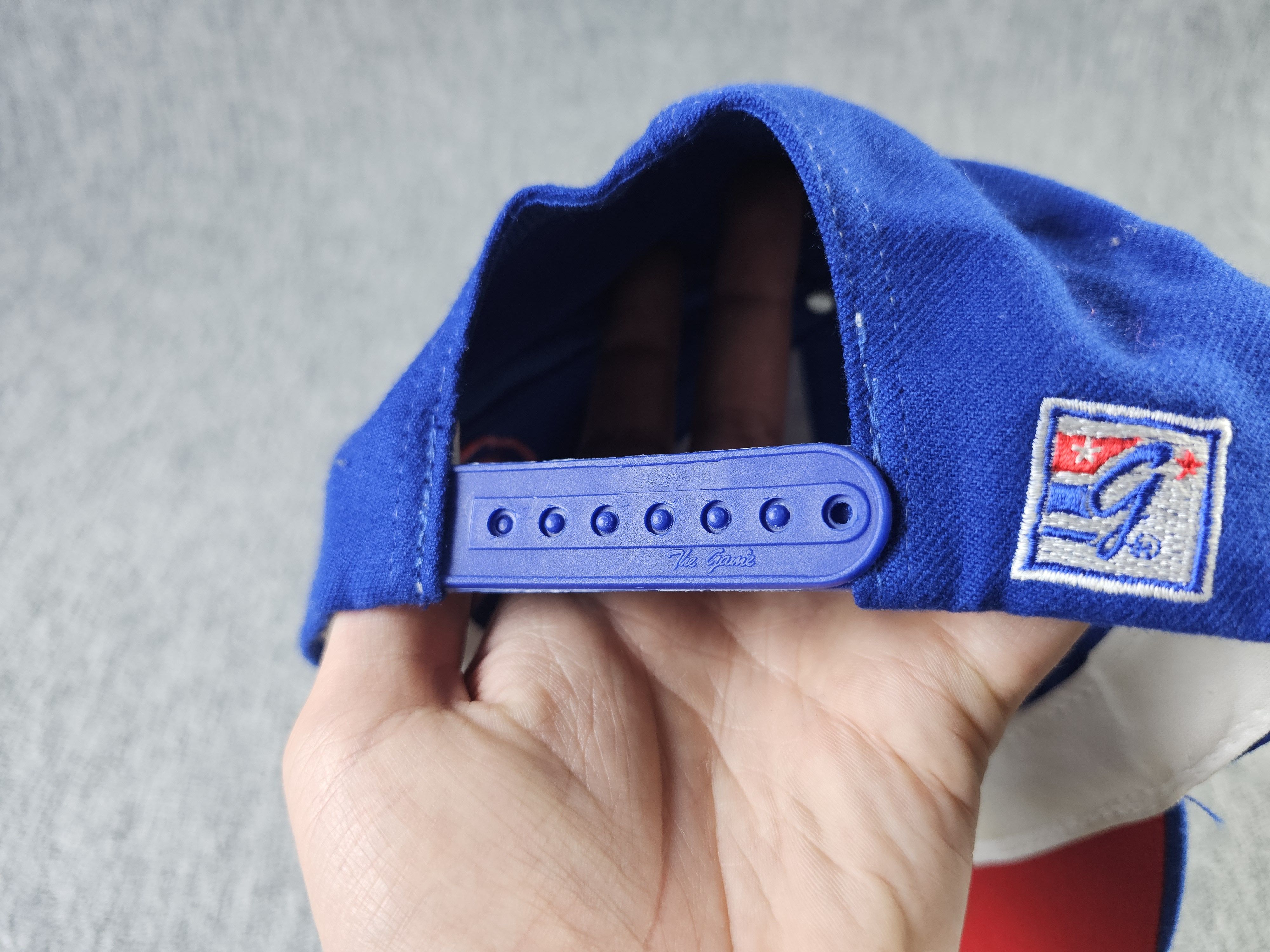 The Game Vintage 90s The Game New York Giants Big Logo Snapback Hat Size ONE SIZE - 6 Thumbnail