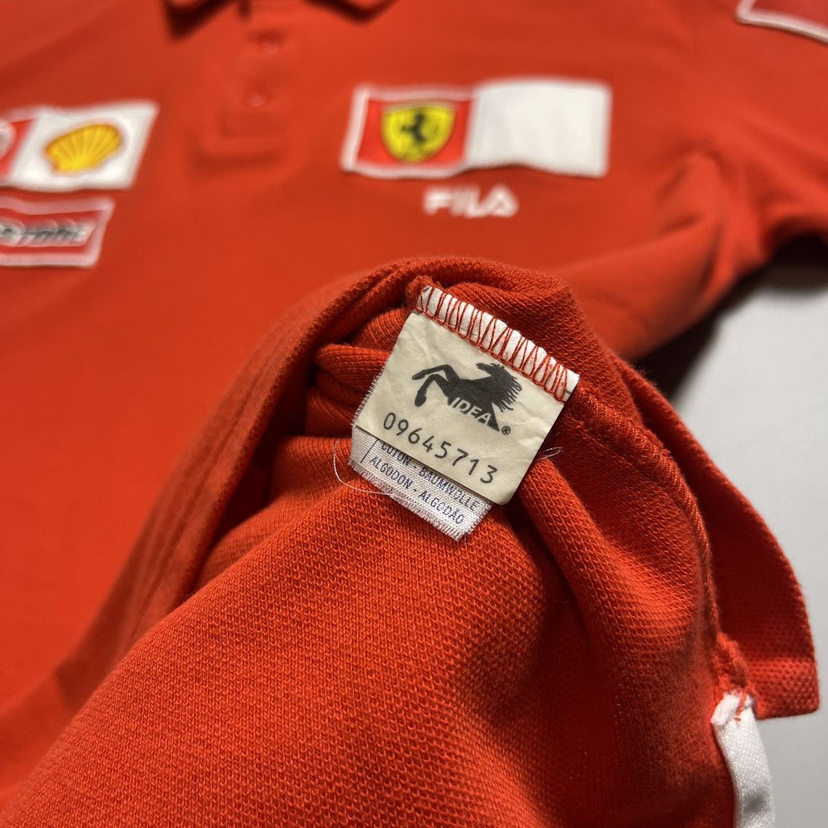 Ferrari × Fila × Vintage FILA x FERRARI FORMULA 1 VINTAGE TEAM POLO 2003 Size US XL / EU 56 / 4 - 7 Thumbnail