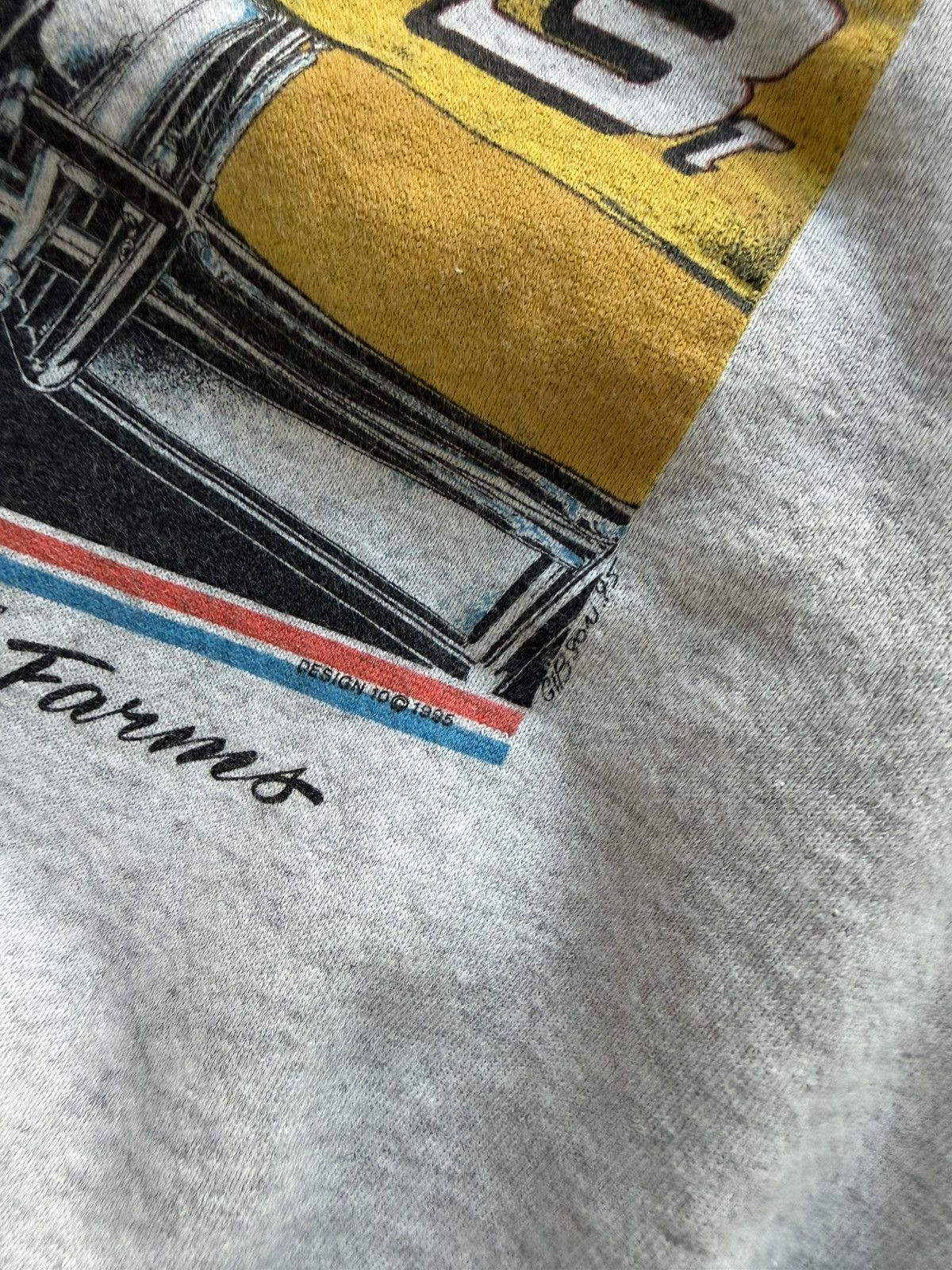 NASCAR Vintage 90s Distressed Racing Hoodie Lee Brewer Size Large Size US L / EU 52-54 / 3 - 4 Thumbnail