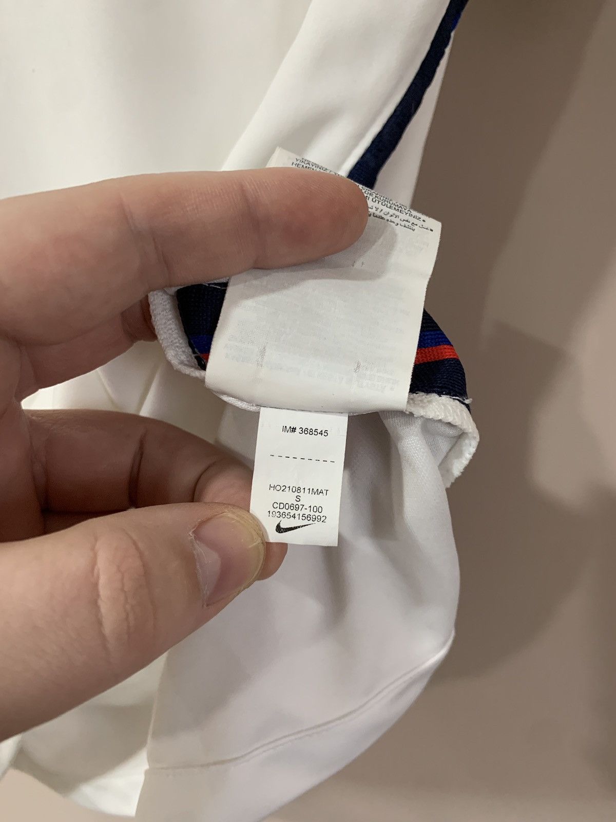 Nike England 2022 Home Football Shirt Nike Soccer Jersey Nike S Size US S / EU 44-46 / 1 - 14 Thumbnail
