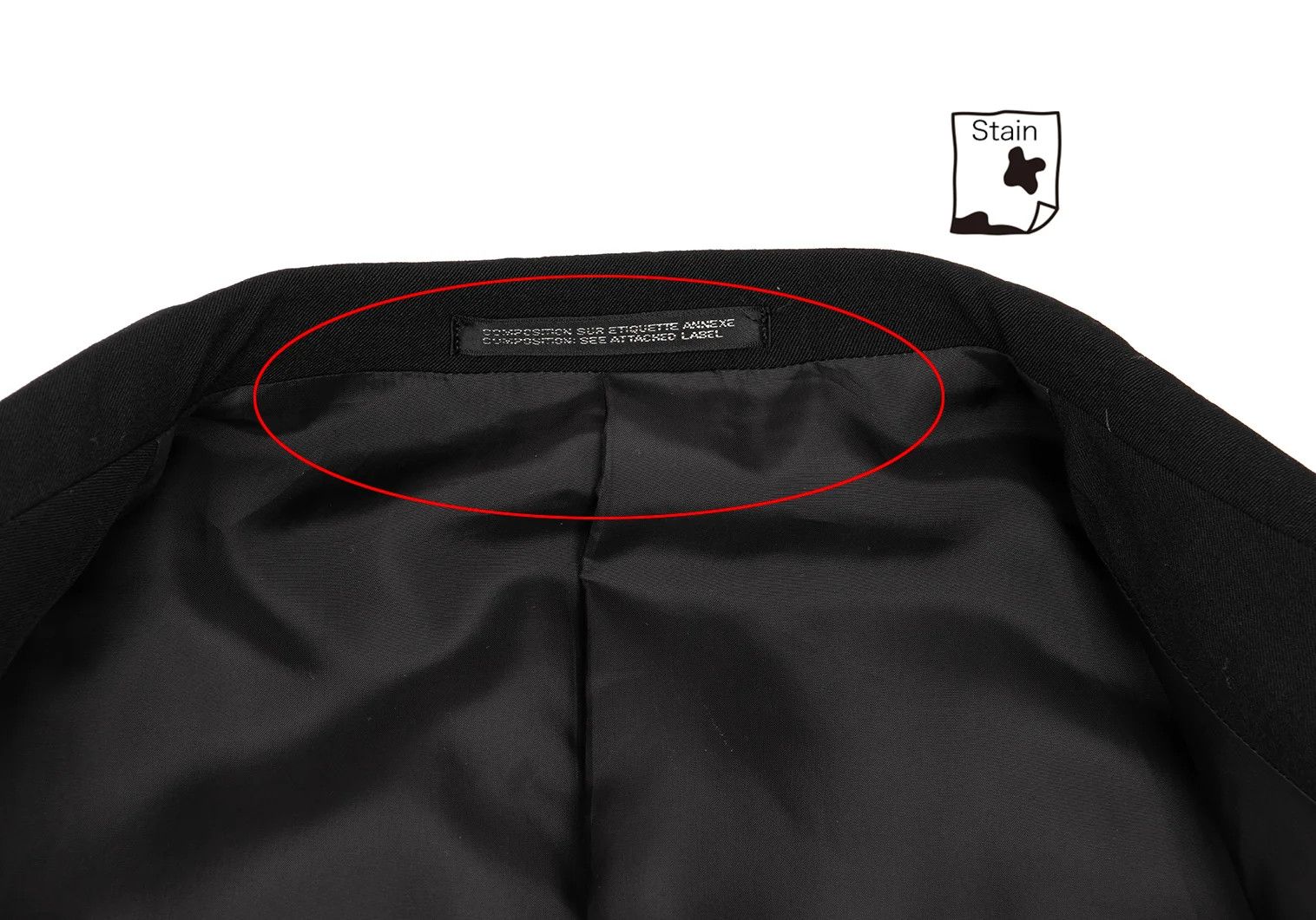 Yohji Yamamoto Yohji Yamamoto Wool Gabardine Jacket Black M Size US M / EU 48-50 / 2 - 14 Thumbnail