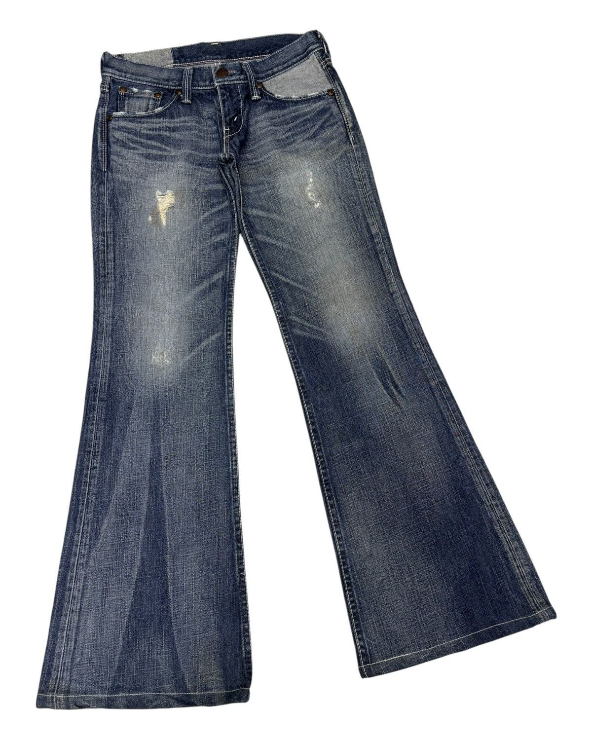 Levi's Vintage Levis Flared Jeans Bootcut Japanese Style Size US 29 - 3 Thumbnail