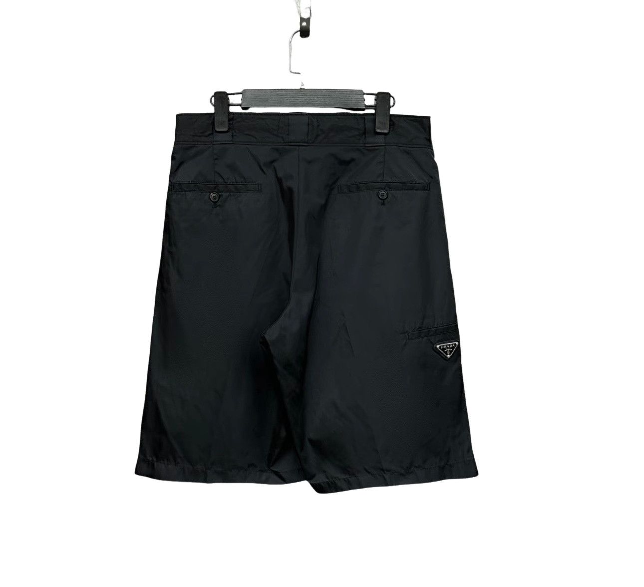 Prada Prada Re-Nylon Triangle Logo Shorts Size 46 Size US 30 / EU 46 - 1 Thumbnail