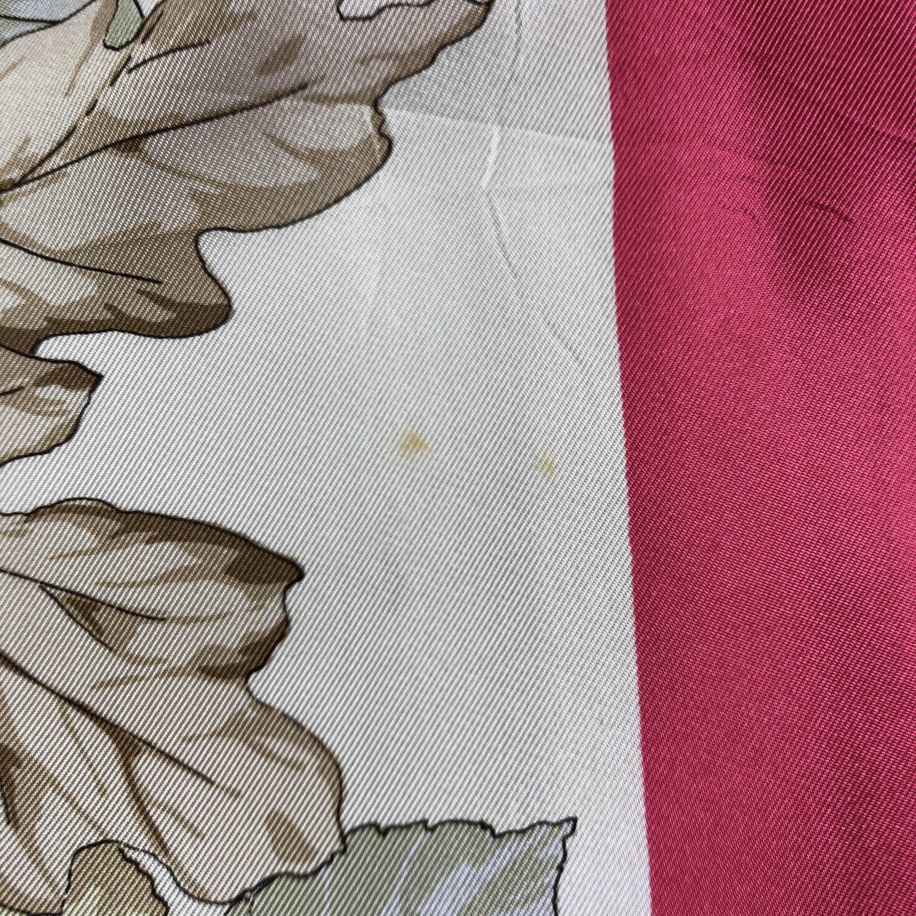 Lancel × Vintage Vintage Lancel Silk Scarf Size ONE SIZE - 5 Thumbnail