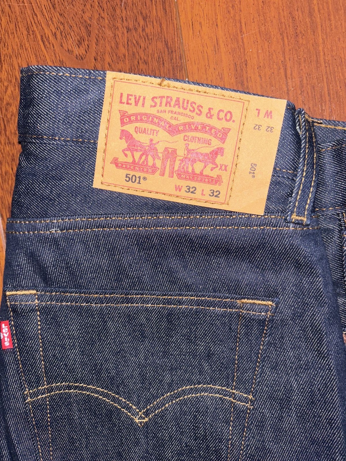 Levi's Levi 501 Navy blue Size US 32 / EU 48 - 1 Thumbnail