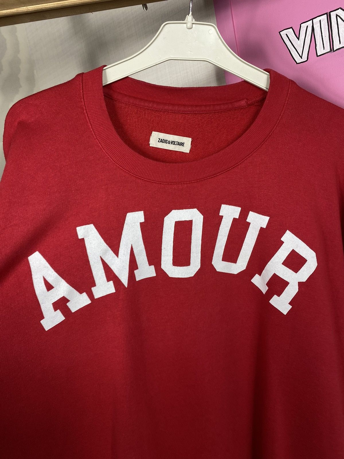 Other Zadig Voltaire Shirt Logo Tee Amour Size XS / US 0-2 / IT 36-38 - 8 Thumbnail