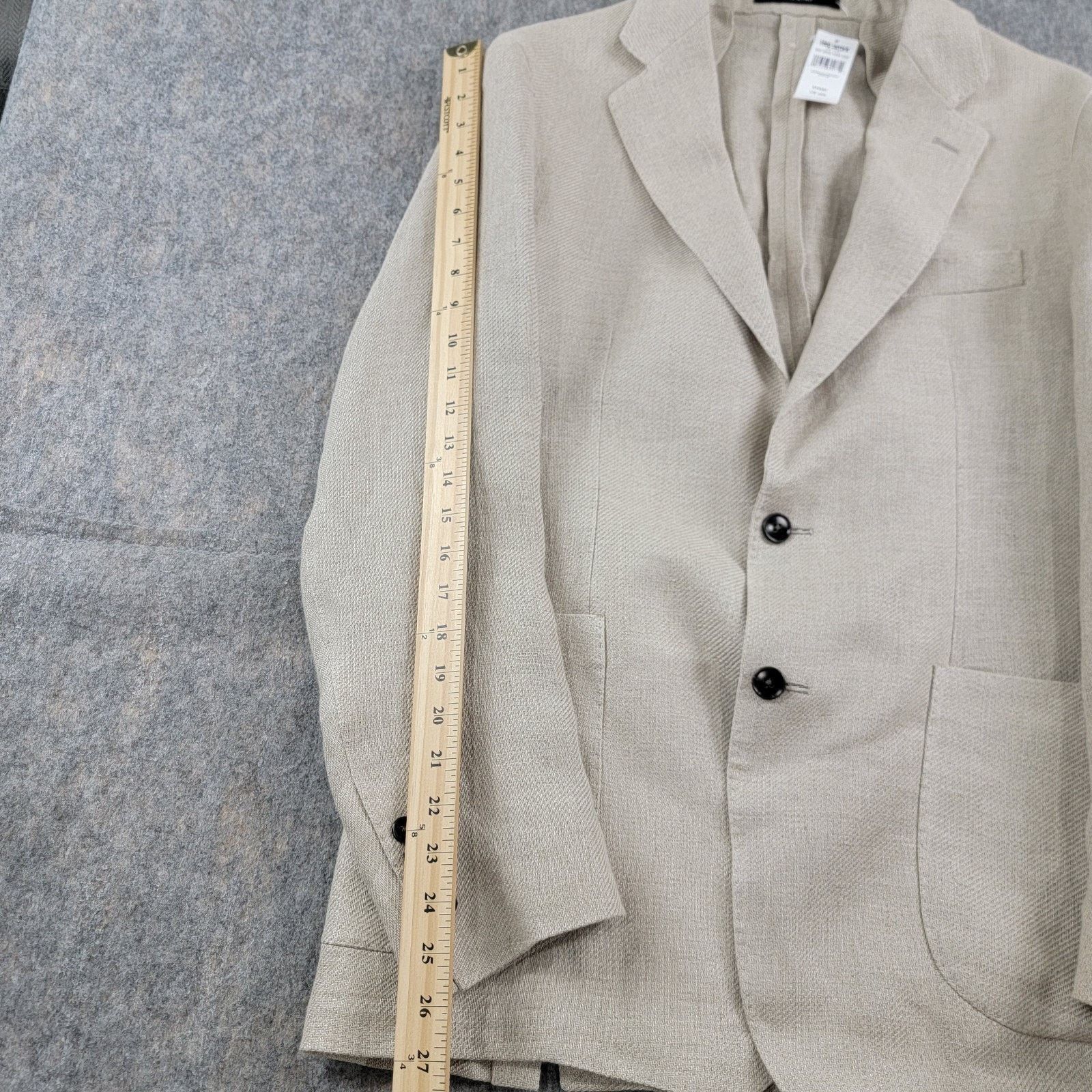 Todd Snyder Todd Snyder Flax Linen Open Weave Sport Coat Blazer Size 40R - 10 Thumbnail