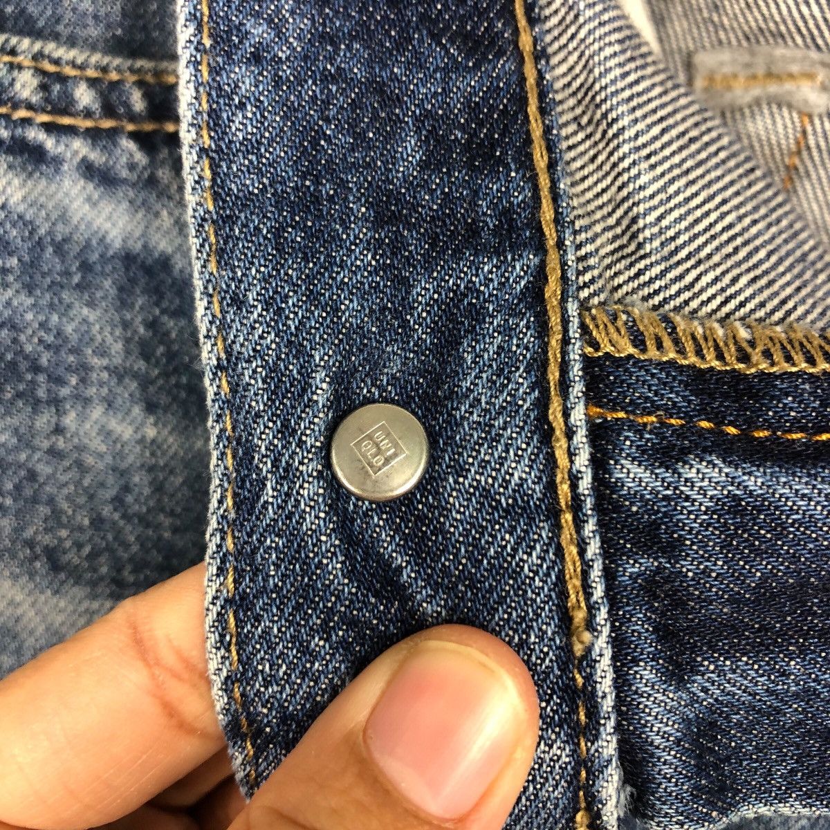 Japanese Brand × Vintage 📌Vintage Denim Jeans Uniqlo Issey Miyake Rich Blue Size US 36 / EU 52 - 20 Thumbnail