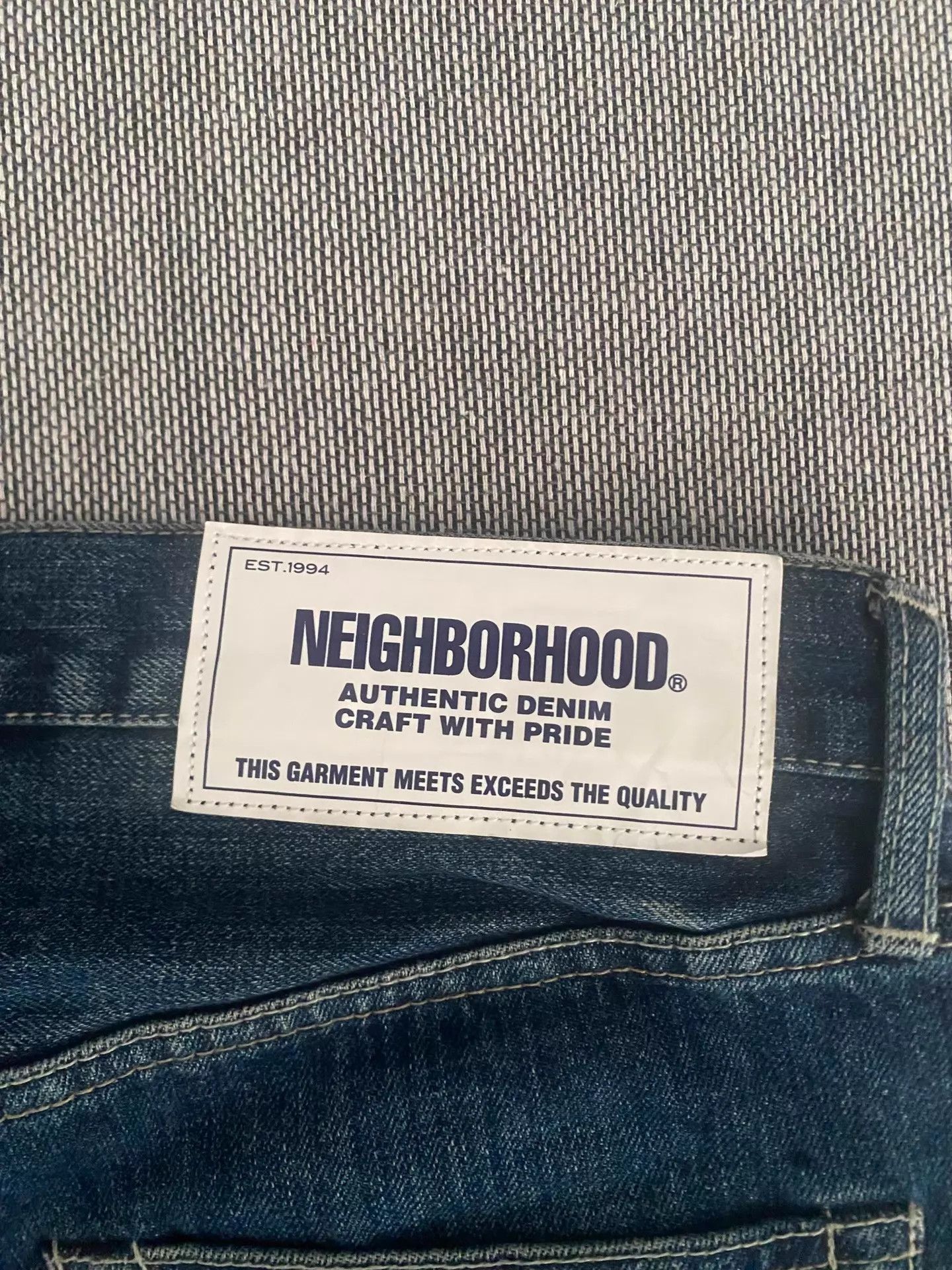 Neighborhood Neighborhood 19aw Dp-Mid Slim Straight Wash Jeans M Size US 32 / EU 48 - 4 Thumbnail