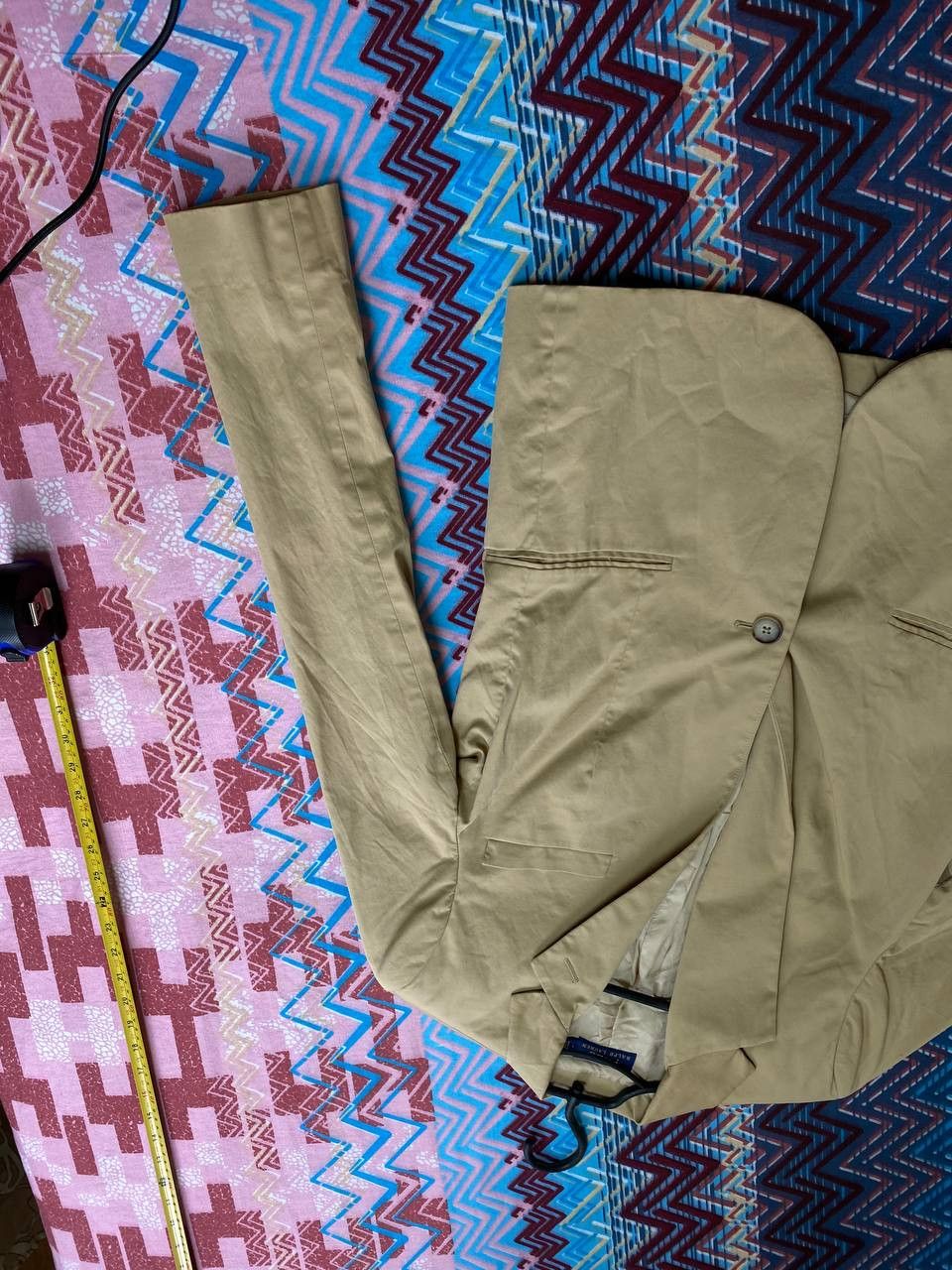 Polo Ralph Lauren Blazer beige Polo Ralph Lauren Vintage streetwear Y2K Size M / US 6-8 / IT 42-44 - 7 Thumbnail