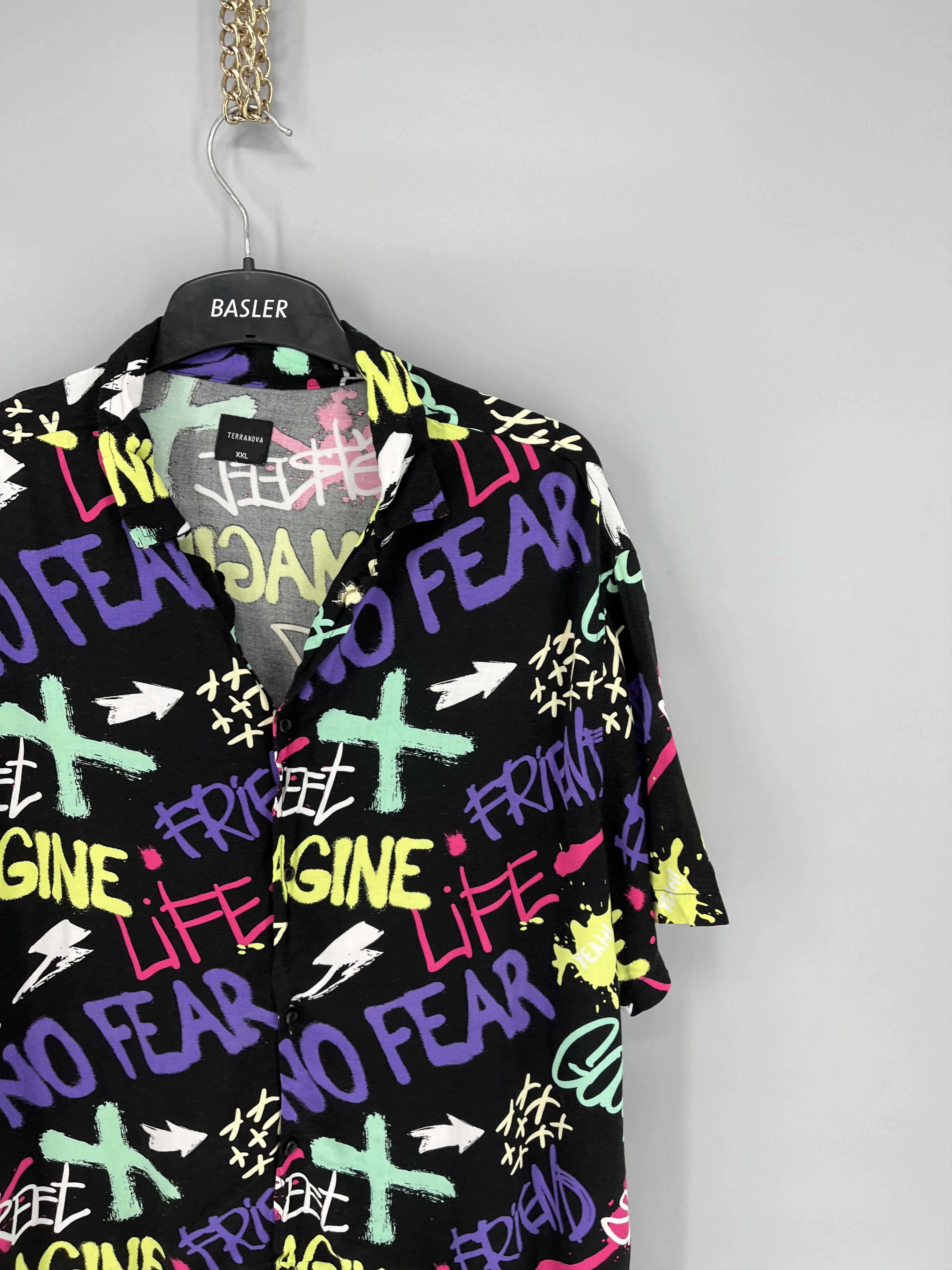 Vintage Vintage Art Streetwear Hawaiian Travis Scott style Size US XXL / EU 58 / 5 - 5 Thumbnail